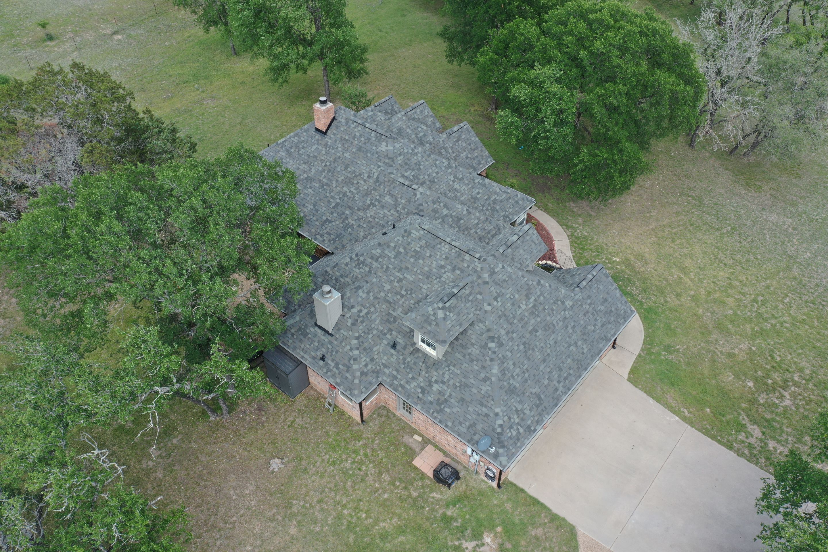 Residential Roof Replacement using Malarkey Vista AR - Storm Grey by Action Exteriors Austin