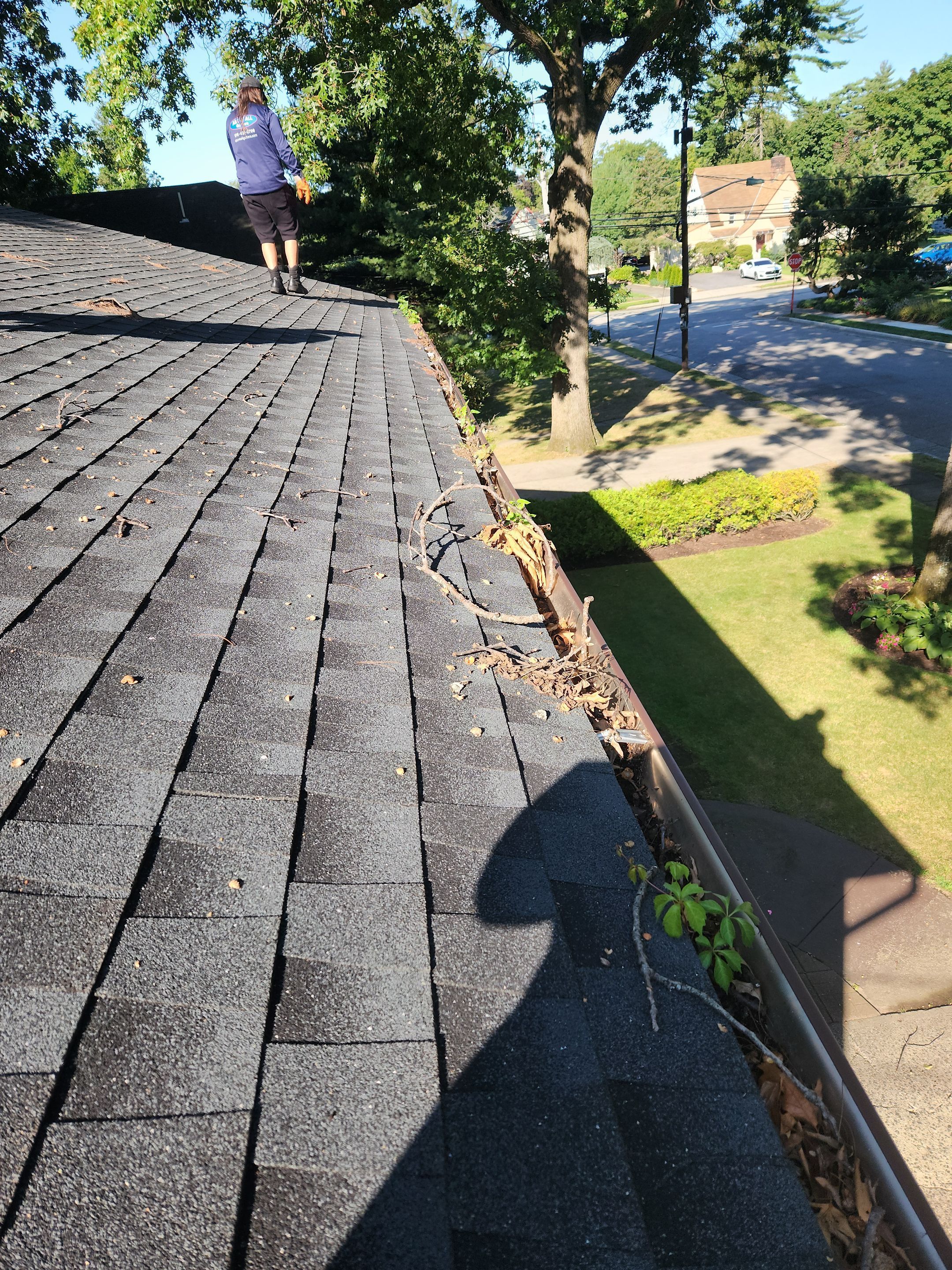 Overdue Gutter Cleaning by Above All Gutters 