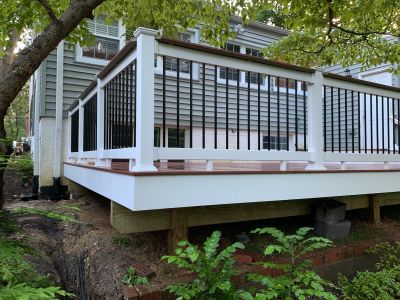 New deck installation