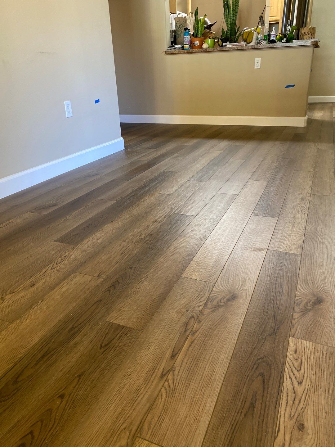 Flood damage renovation by Footprints Floors South Sacramento