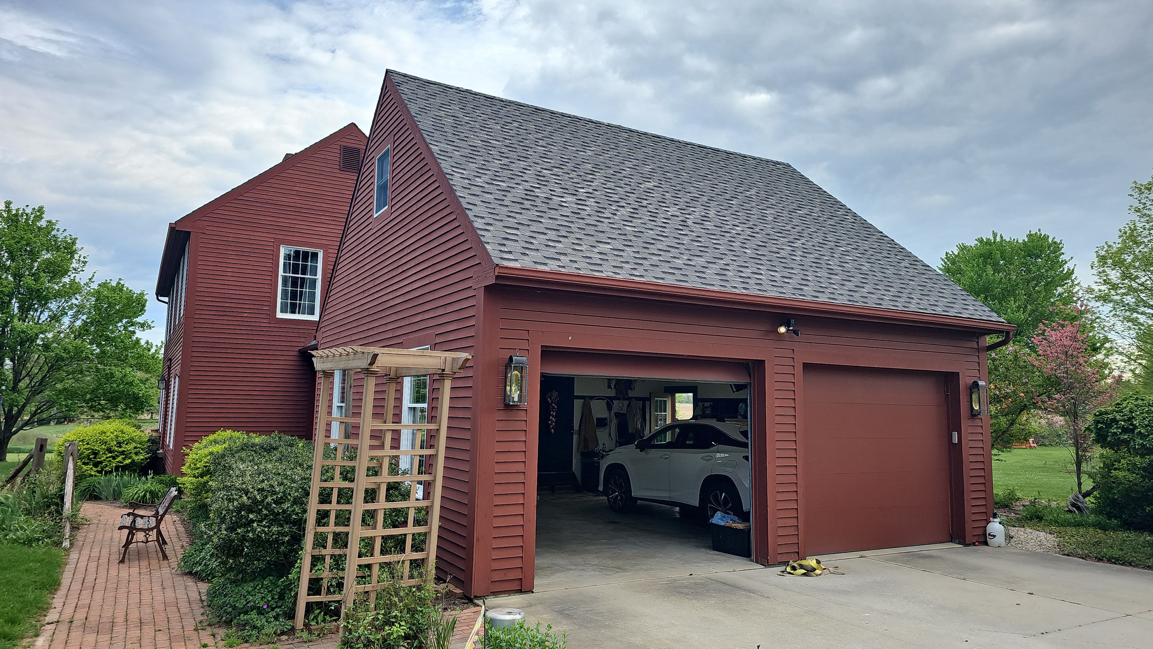 Owens Corning TruDefinition, Color, Estate Gray, Drip Edge, Color, Black by Eagle Eye Roofing
