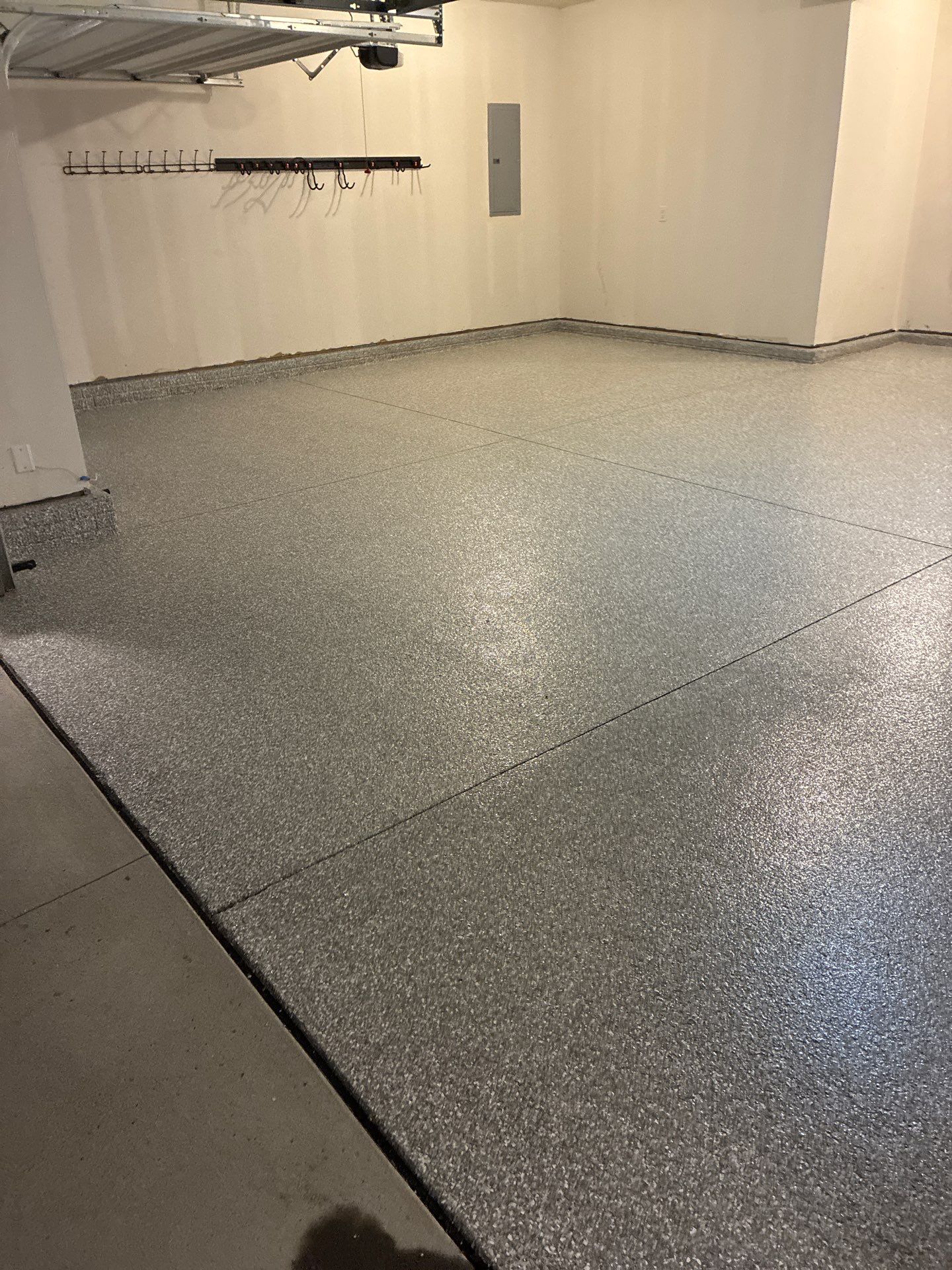 New Des Moines Garage Renovated by Revival Concrete Coatings