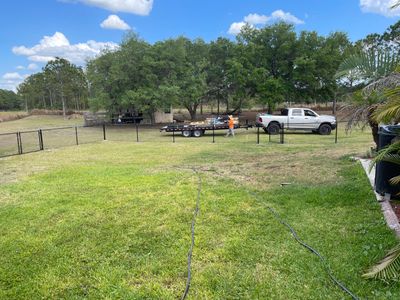 North Port, FL 4ft. Tall Black Chain-link Fence