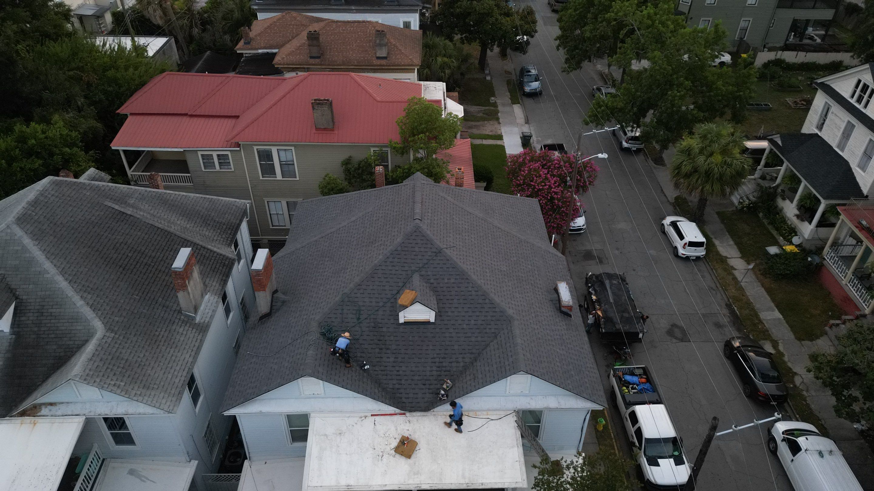 Comprehensive Residential Roofing Installation with Atlas Pinnacle Pristine Shingles by Talya Roofing