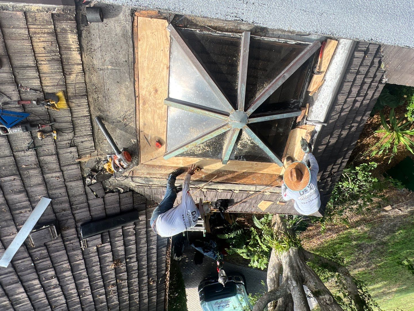 Gatehouse Rd., Sea Ranch Lakes, FL (Skylight Repair) by G&J Roofing 