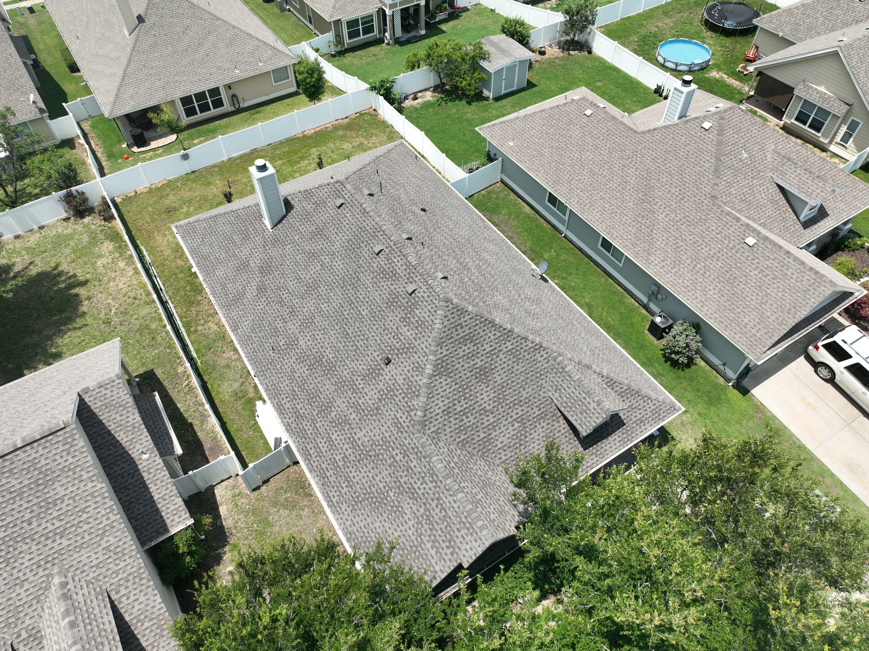 Residential Roofing Installation using GAF Timberline HDZ Weathered Wood by OneSource Roofing and Restoration