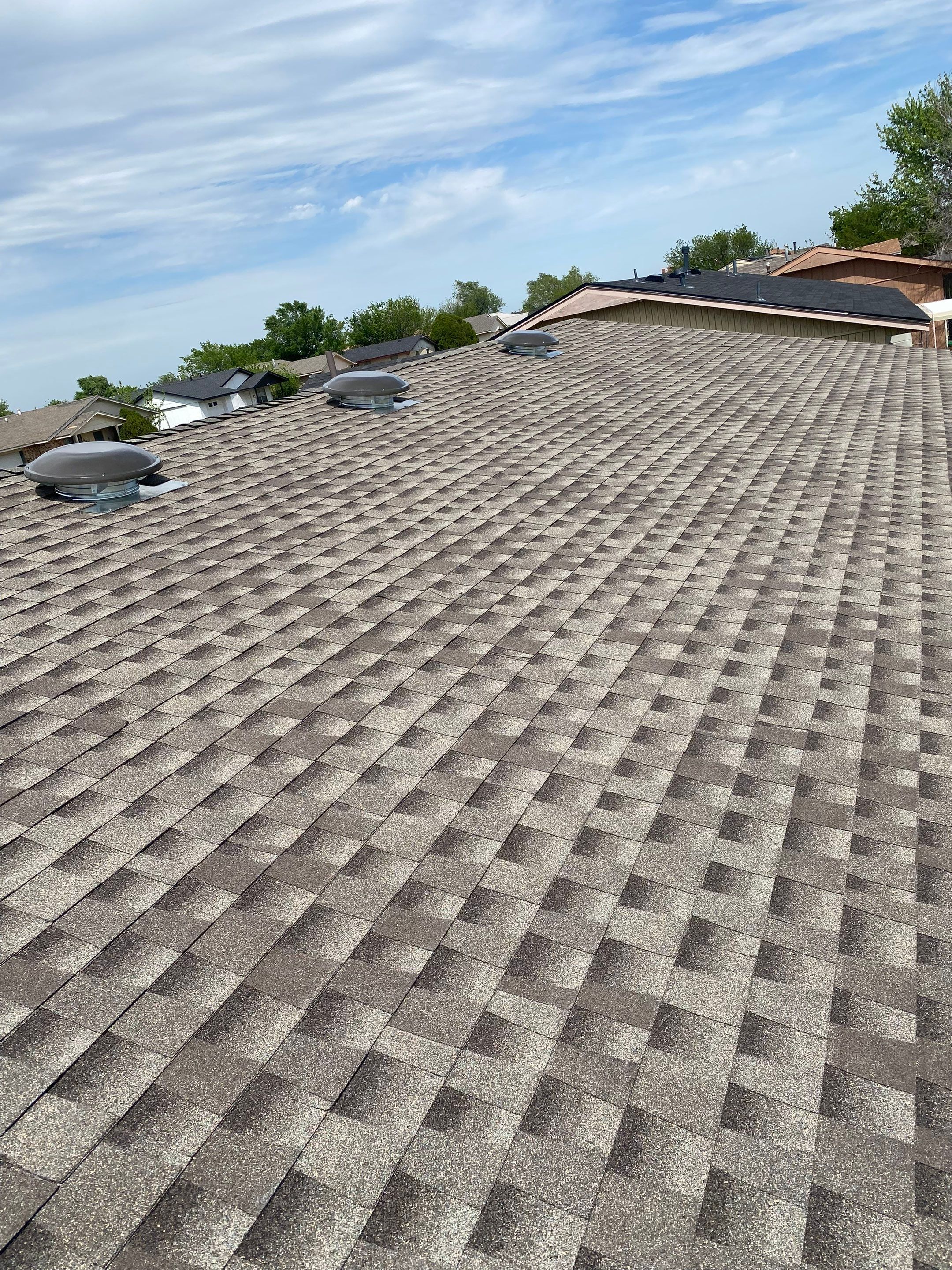 Class 4 Roof Replacement and Decking brought up to Code by BANA Roofing and Solar Supply