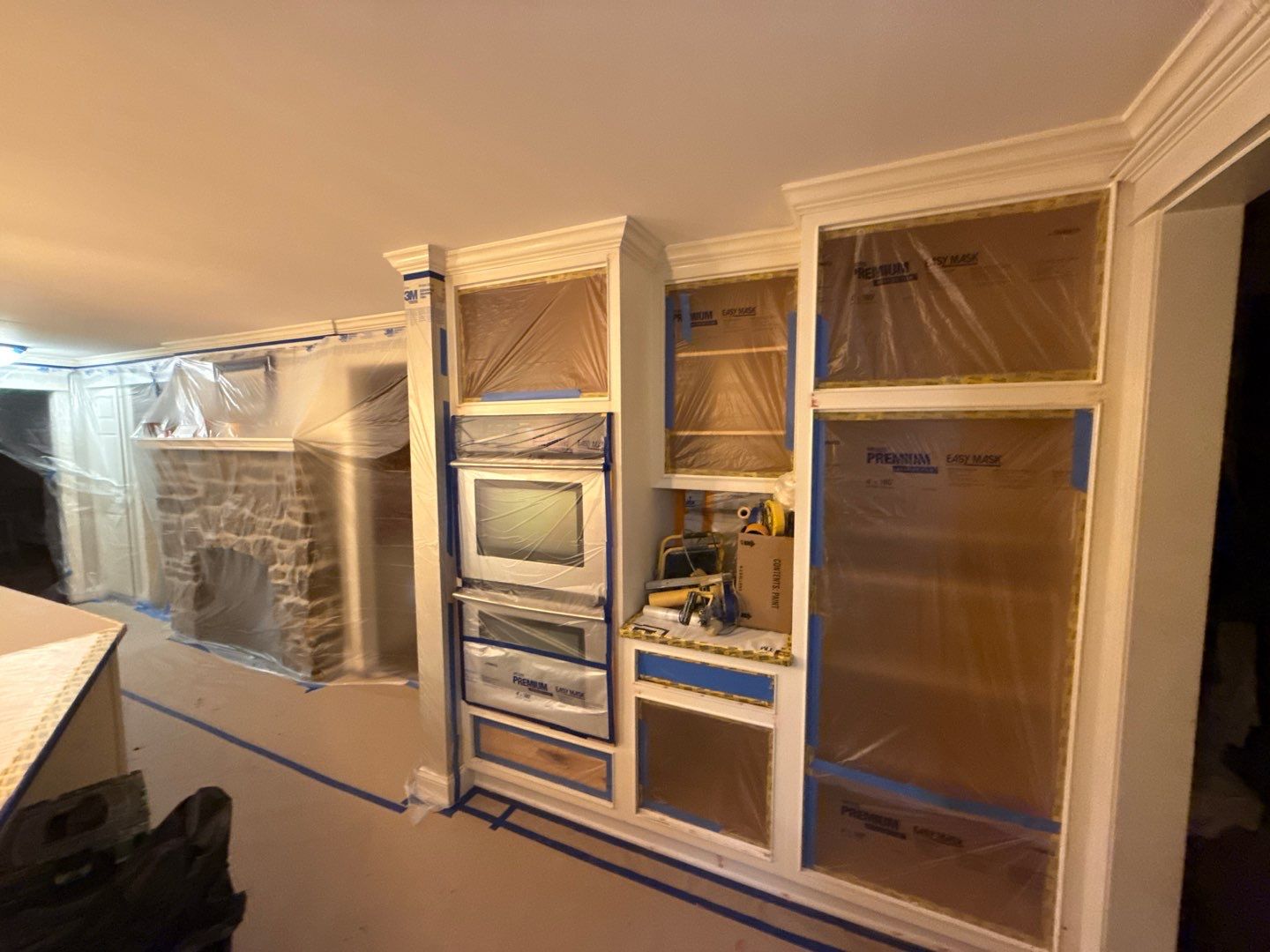 Cabinet Refinishing with Alabaster by EXCELLENCE | CARTO