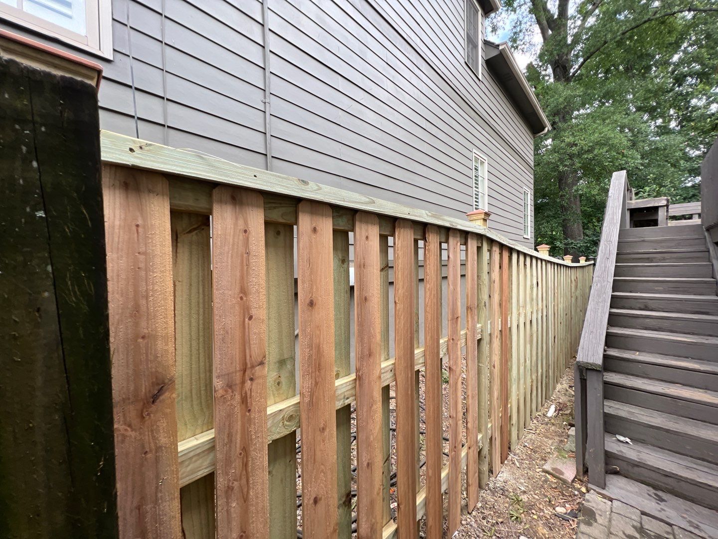 Melrose - Fence by Pillar and Pine