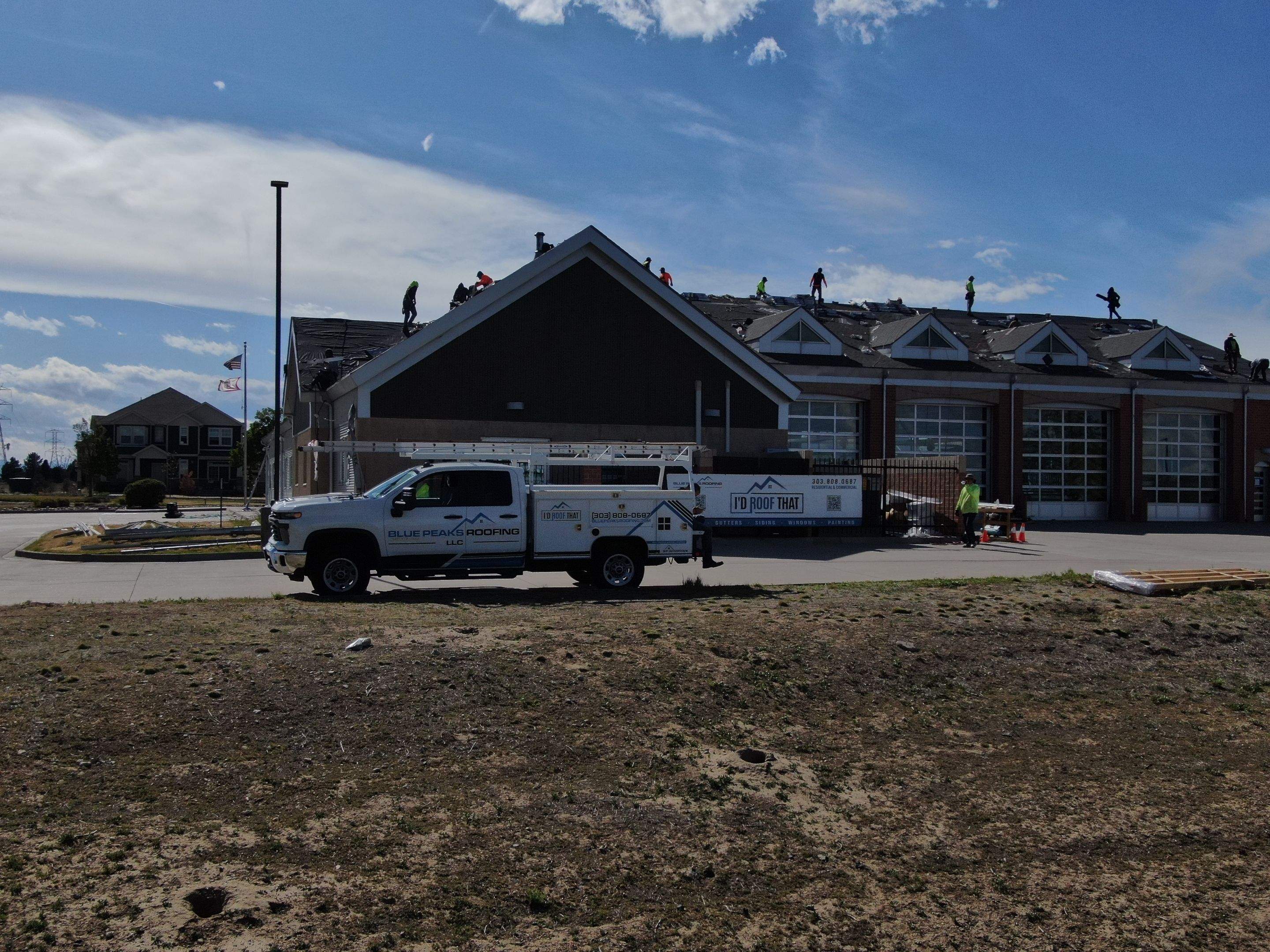 South Adam County Fire Department Station #28 by Blue Peaks Roofing LLC 