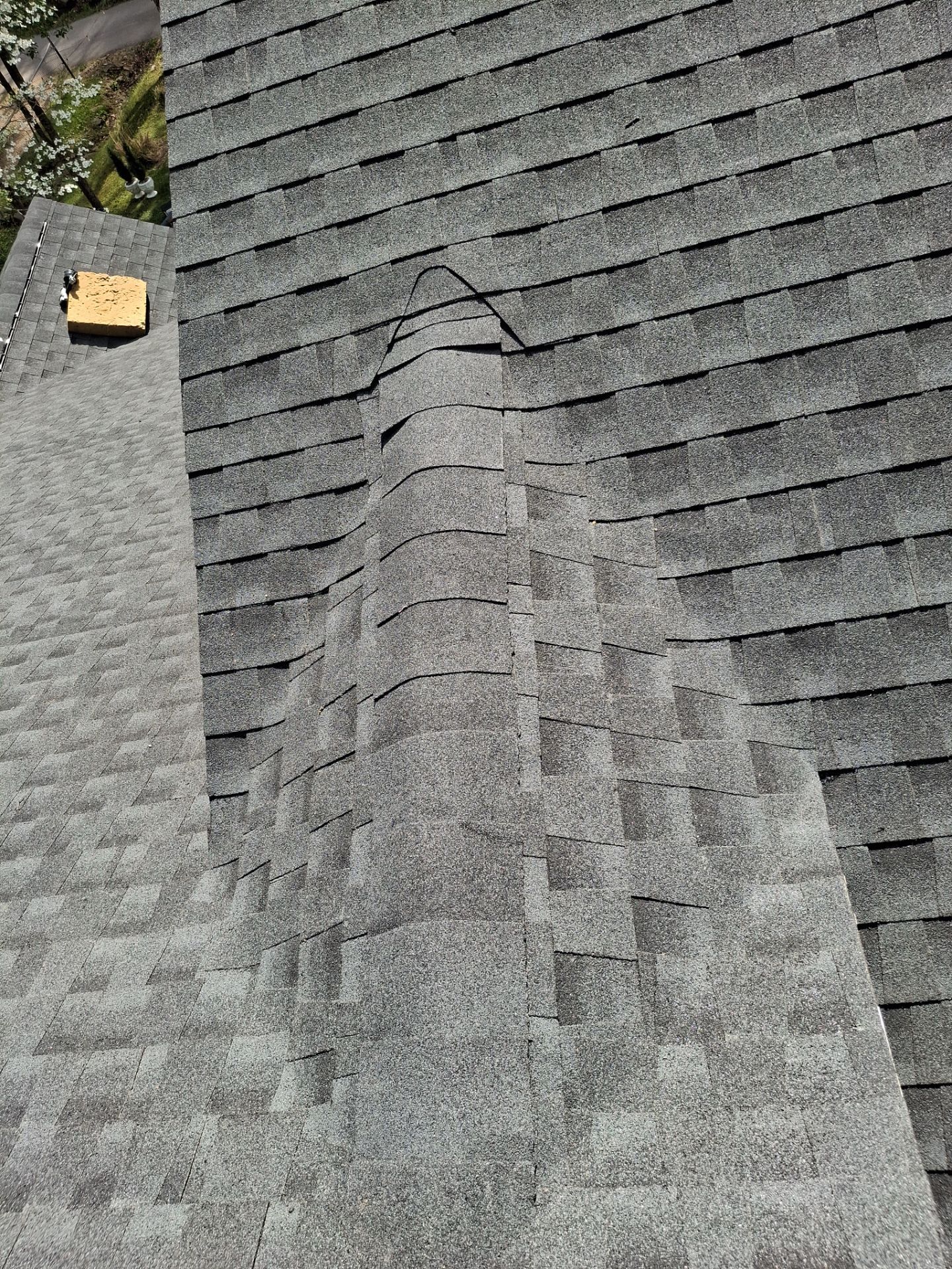 Residential Roofing Installation using GAF Timberline HDZ Charcoal by Rainstoppers Roofing