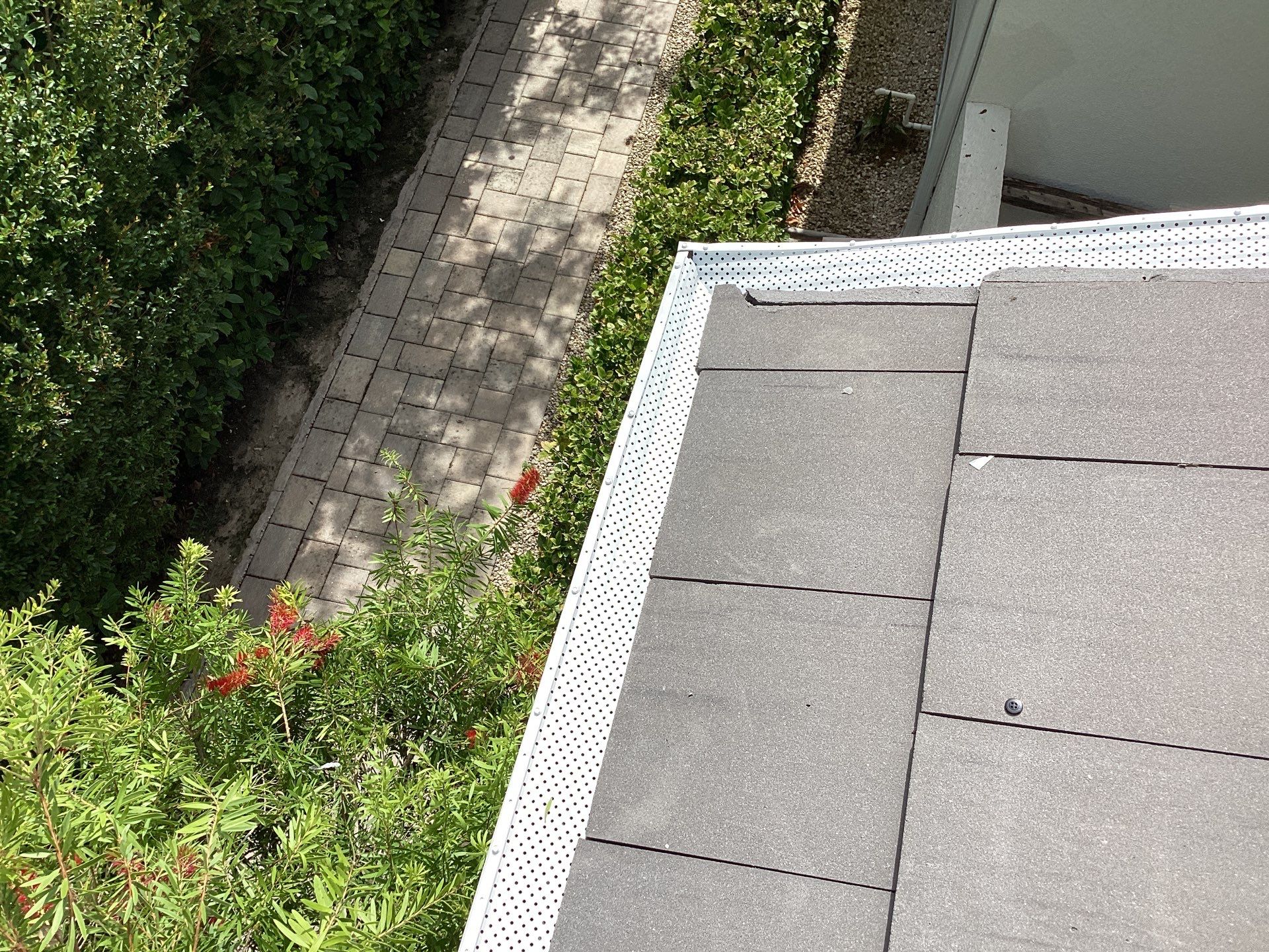 Gutter guard installation for a Sarasota home by Gutter Professors