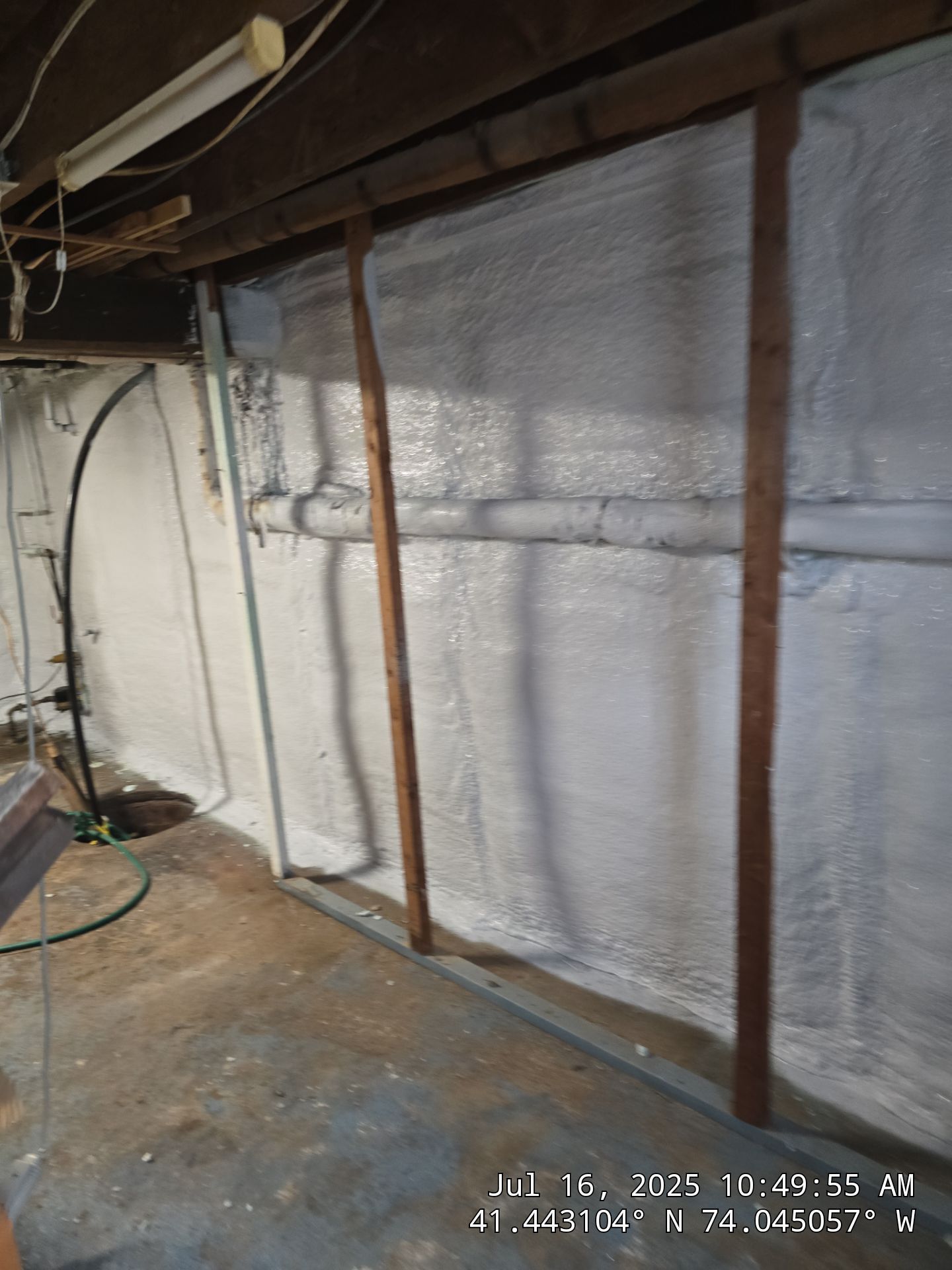 Attic Insulation using open cell spray foam by NYS Foam & Energy