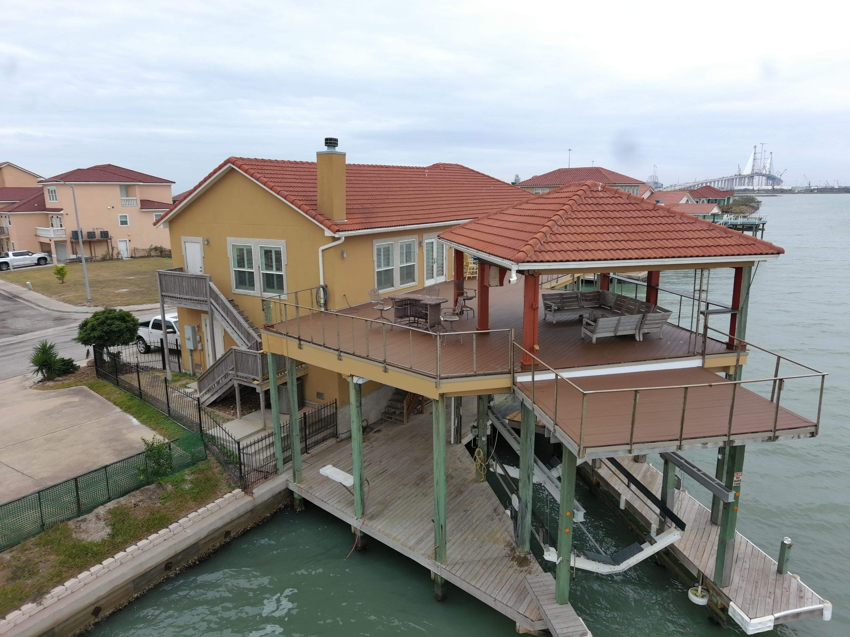 Waterfront Walkout Waterproofed! by Bayfront Roofing and Construction