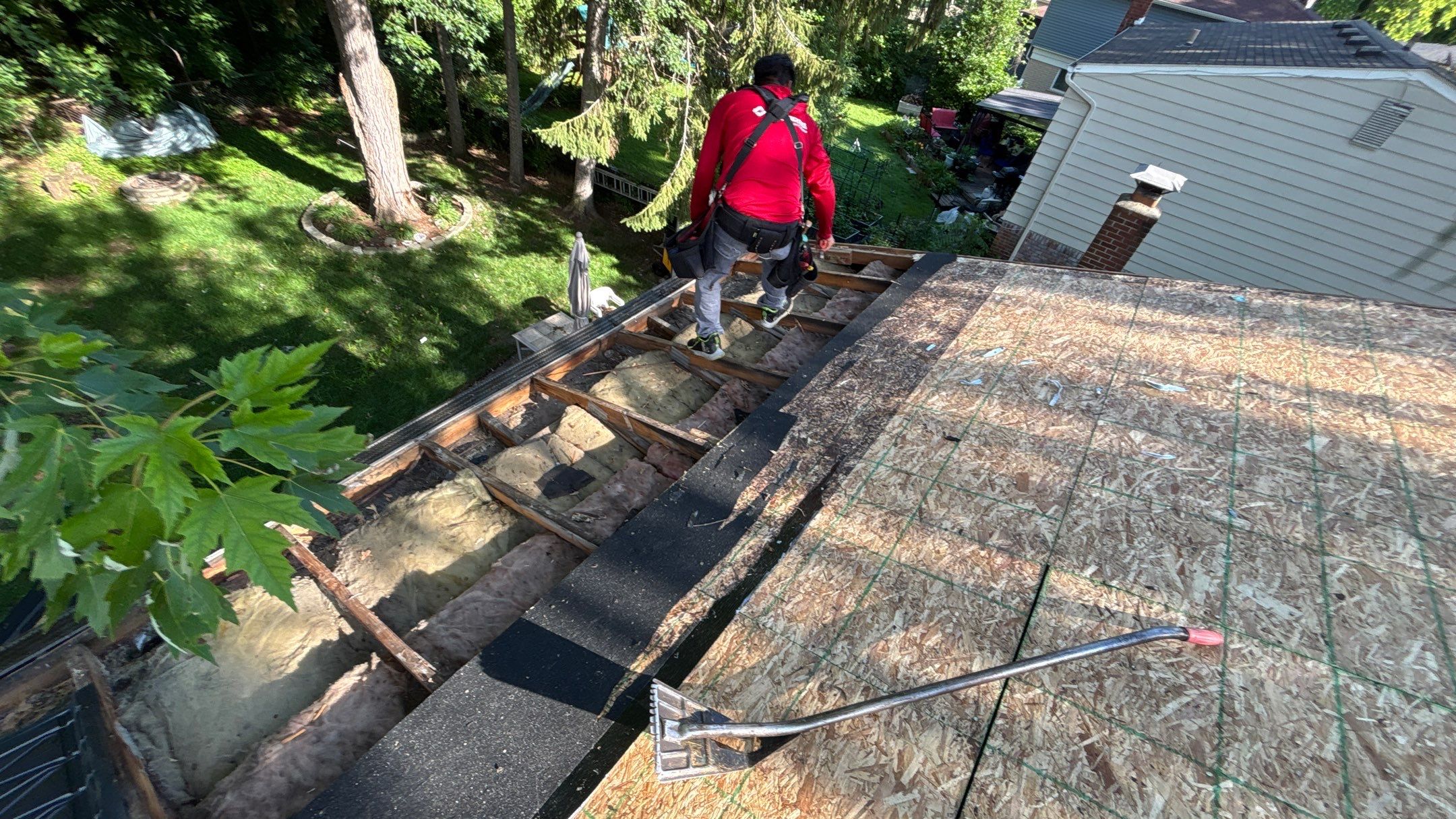 Roof Replacement using Owens Corning Estate Gray by 180 Contractors