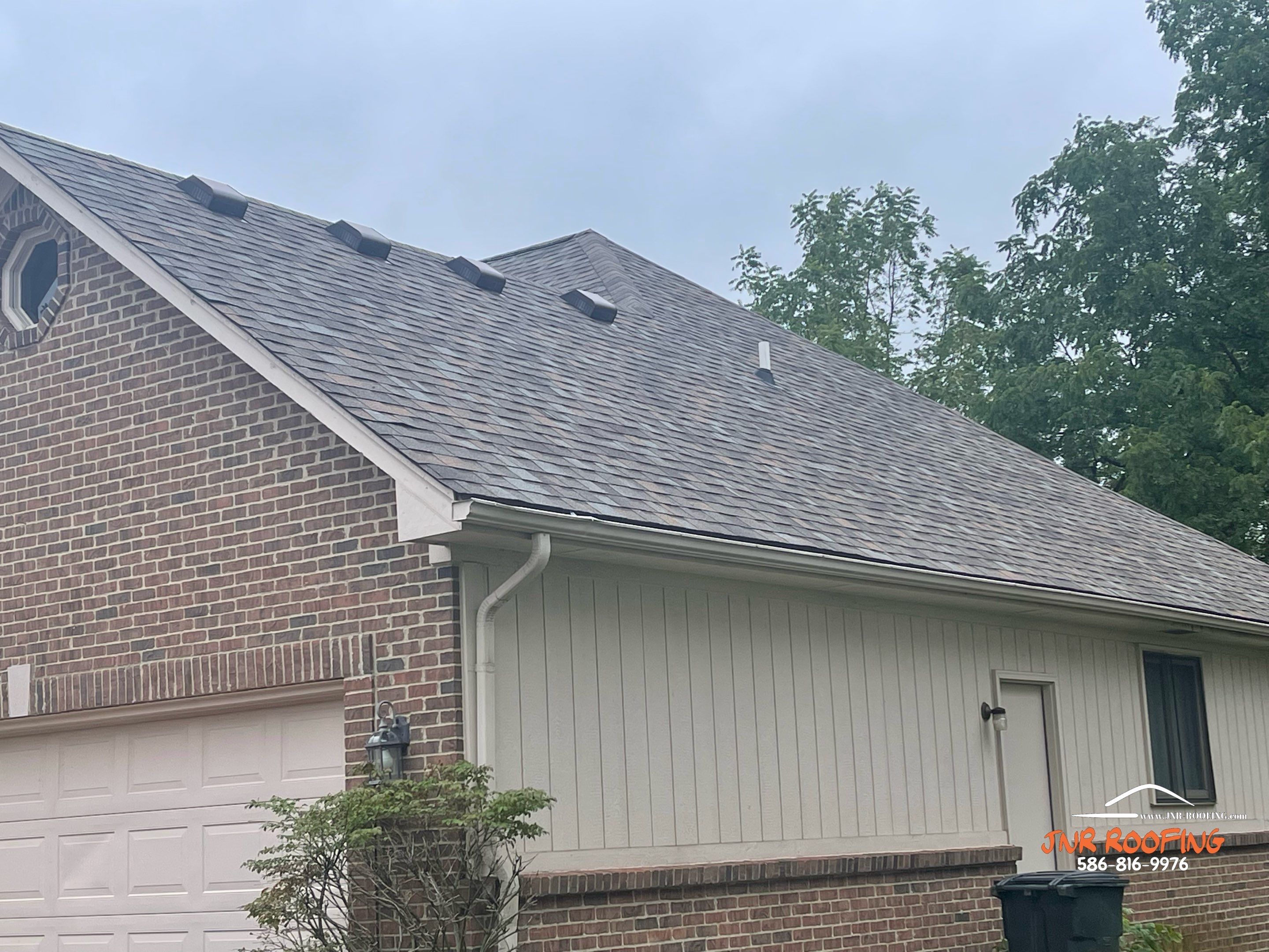 Residential Roofing Installation using Owens Corning Aged Copper by JNR Roofing LLC