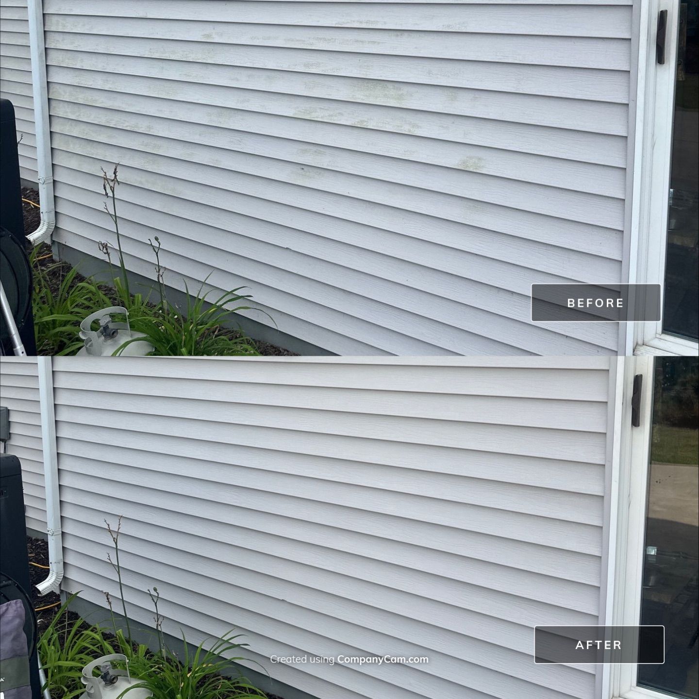 Project in Kenosha by Simmons Power & Soft Washing