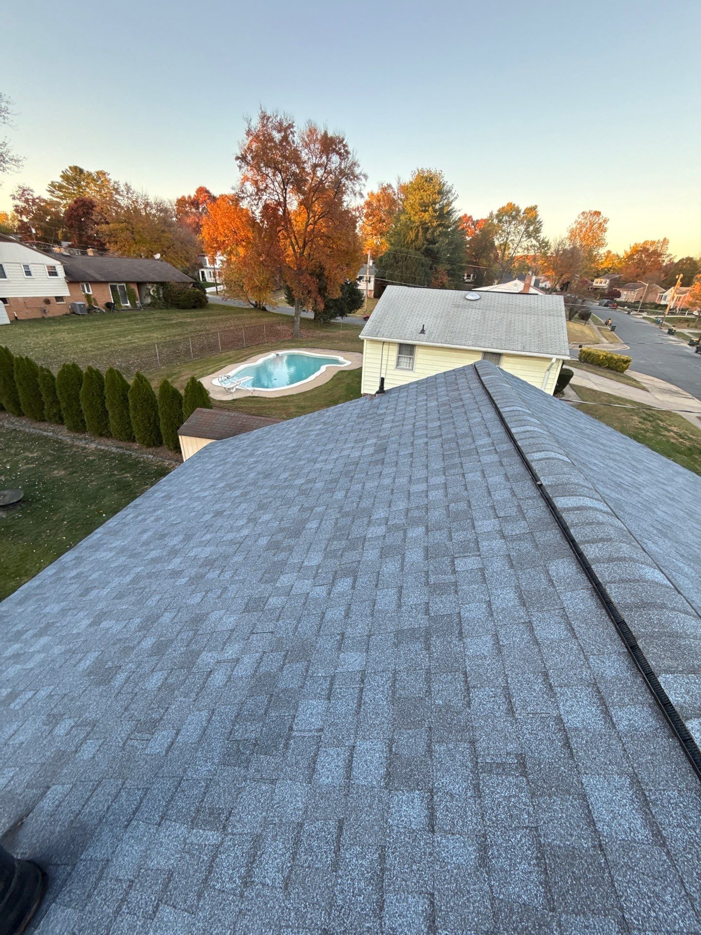 Faifax : Residential Roof Replacement with CertainTeed Landmark Pro in Max Def Coastal Blue  by RM Banning, Inc.