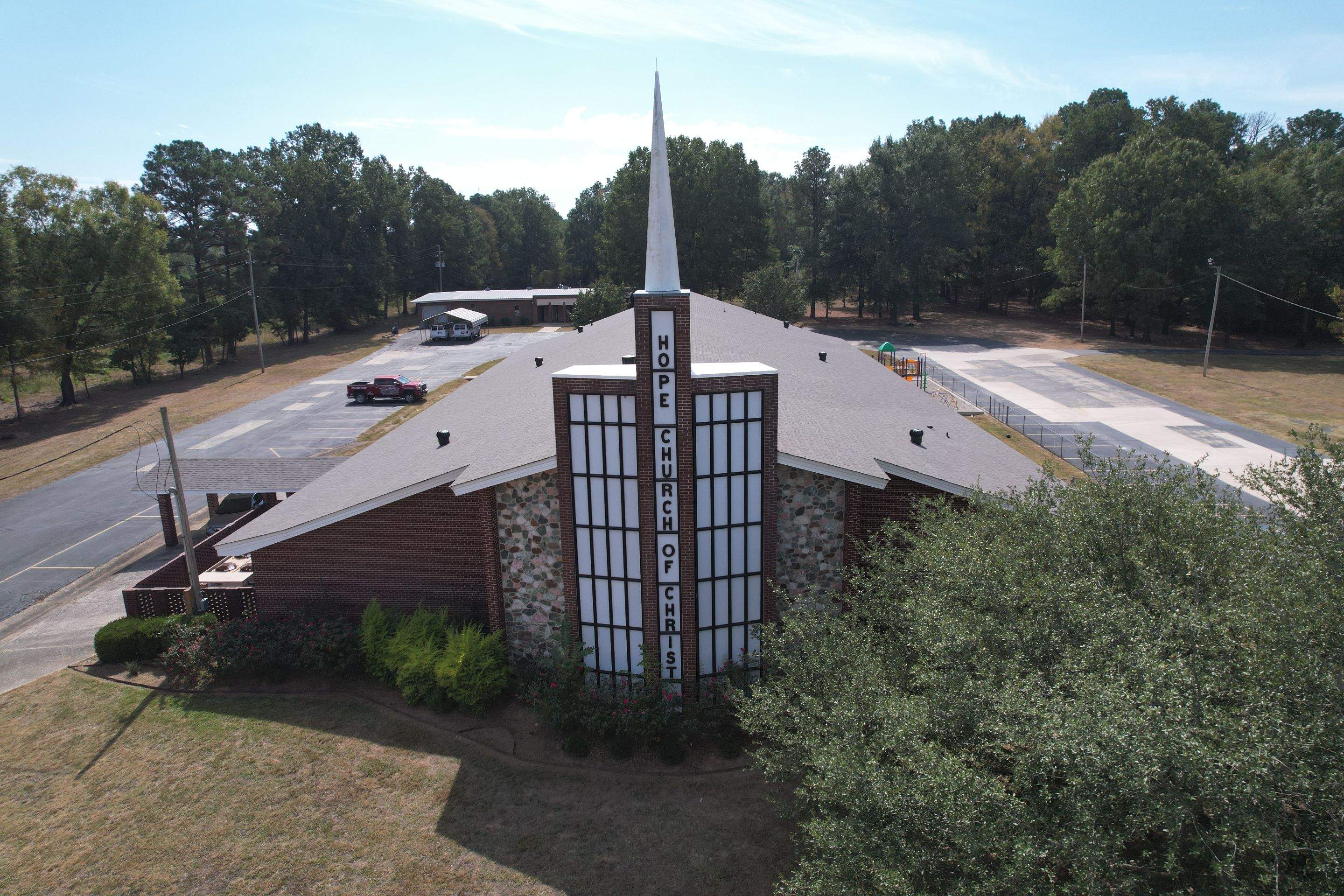 Hope Church of Christ by Hostetler Roofing