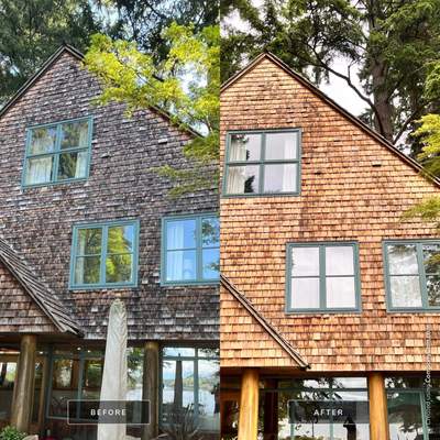 Residential Roof Cleaning in Bainbridge Island, WA