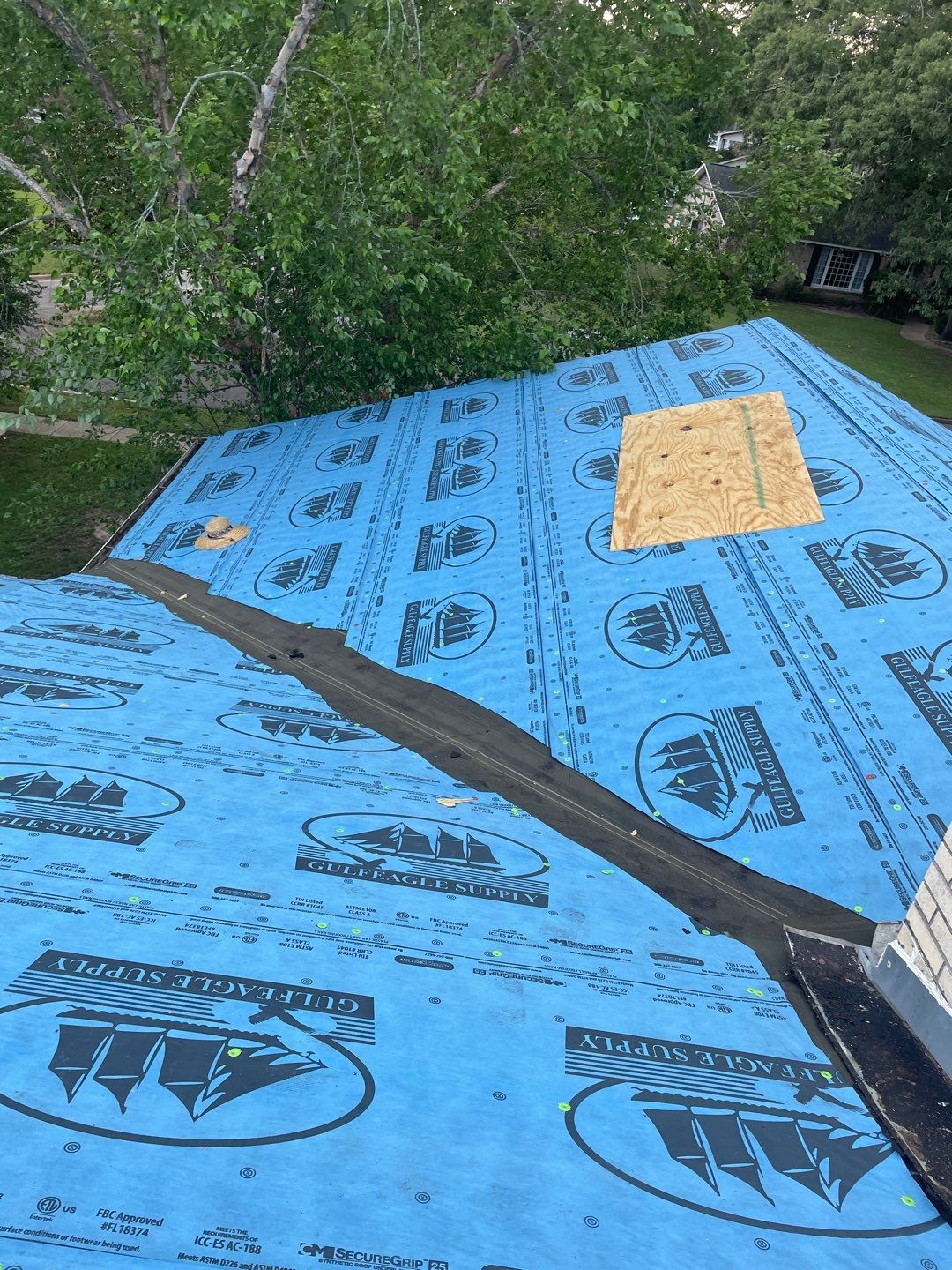 Residential Roofing Installation using Roof Replacement by American Roofing & Construction LLC