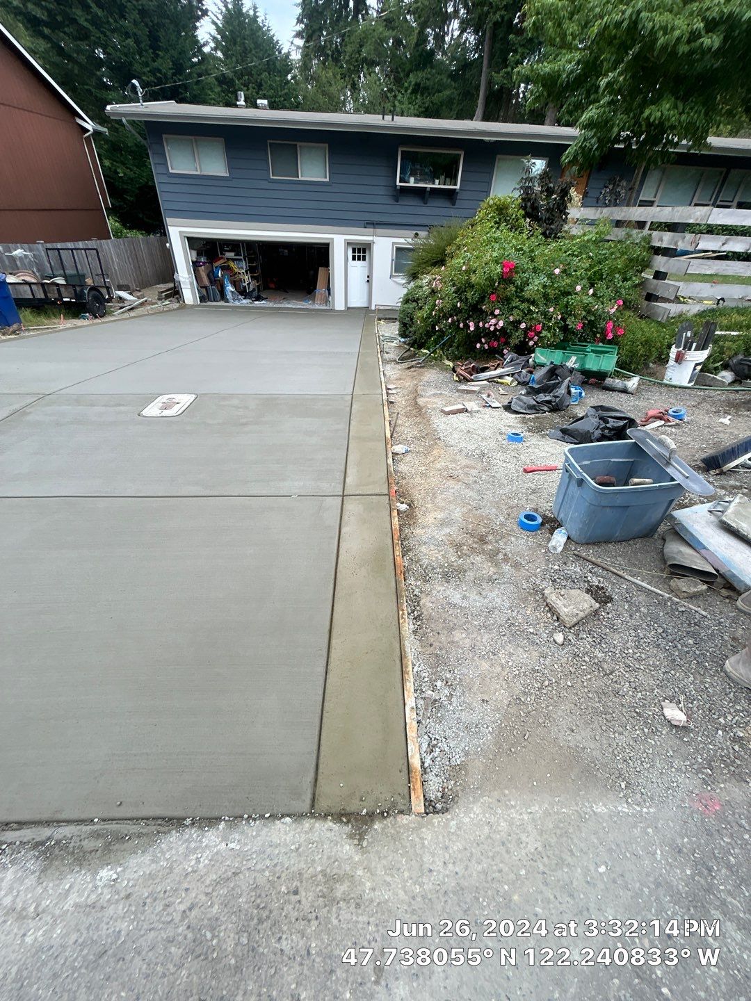 Nathan | Concrete Driveway & Walkway by Jireh Asphalt & Concrete Inc 