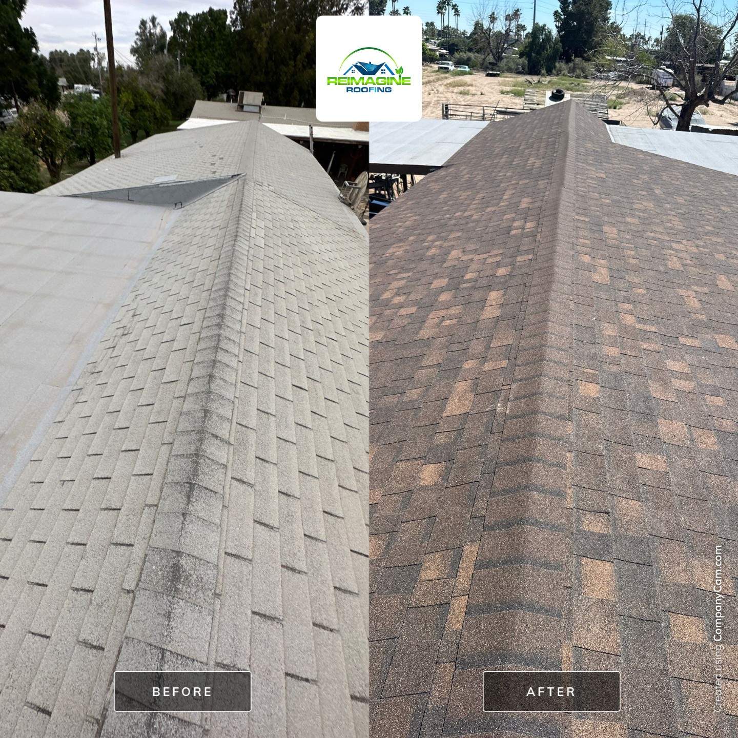 Weathered Wood Shingles by Reimagine Roofing