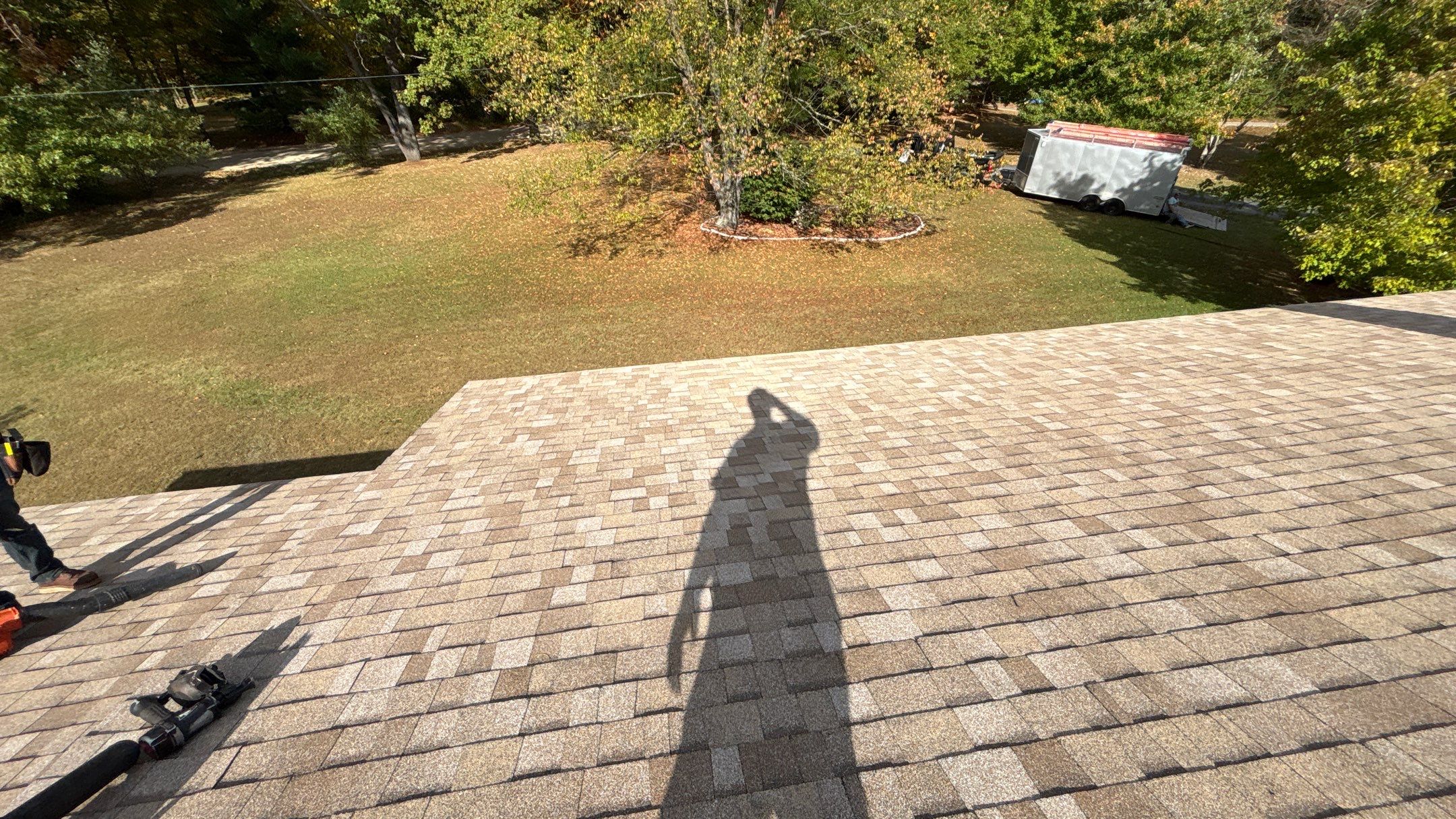 Roof Replacement using Owens Corning Sand Castle and Siding Replacement using Odyssey Plus D4" Wood Grain by 180 Contractors