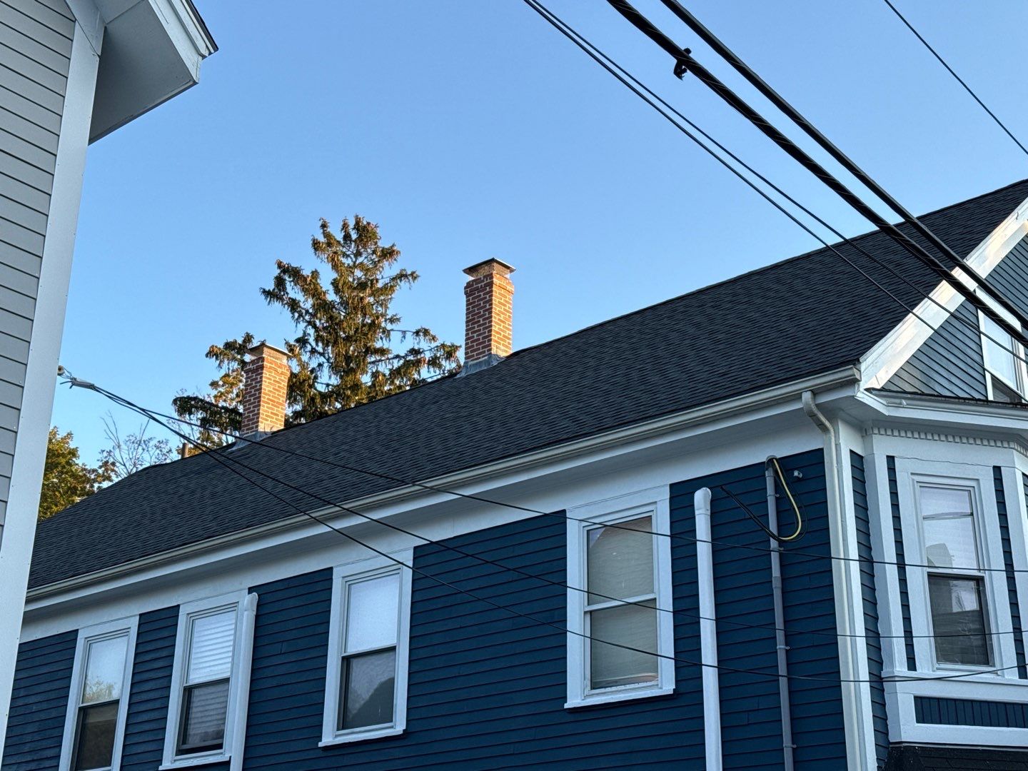 Half Roof Replacement for Solar Installation – Townhouse with New Plywood Decking by Sensible Home Solutions