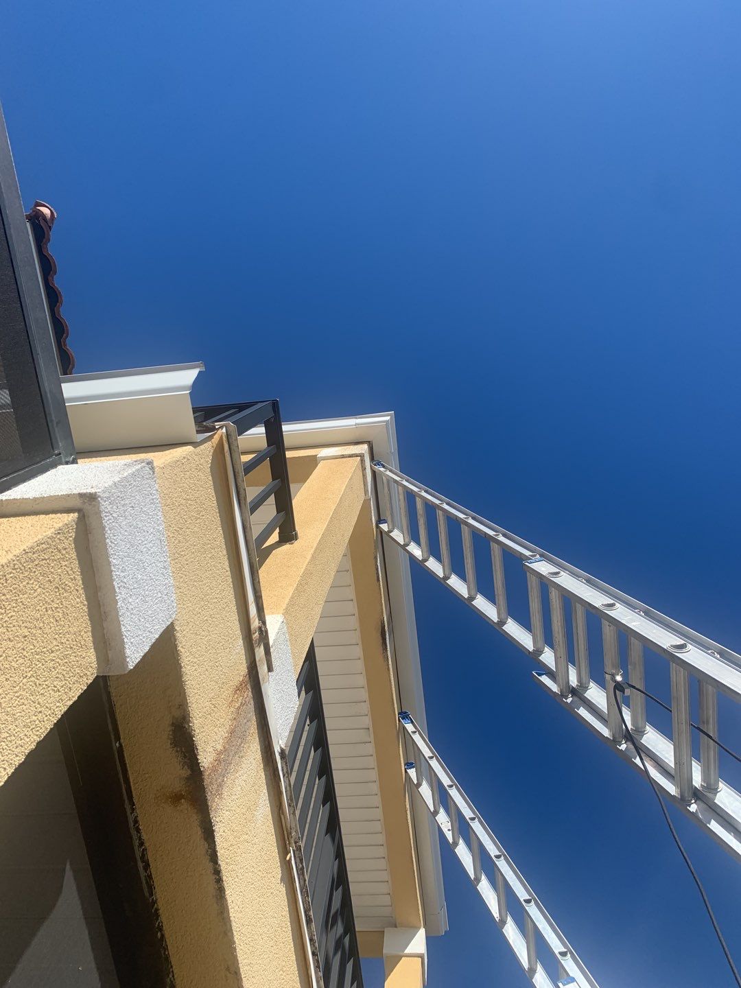 Three-Story Home Gutter Installation using K-Style Seamless Gutters by Gutter Professors