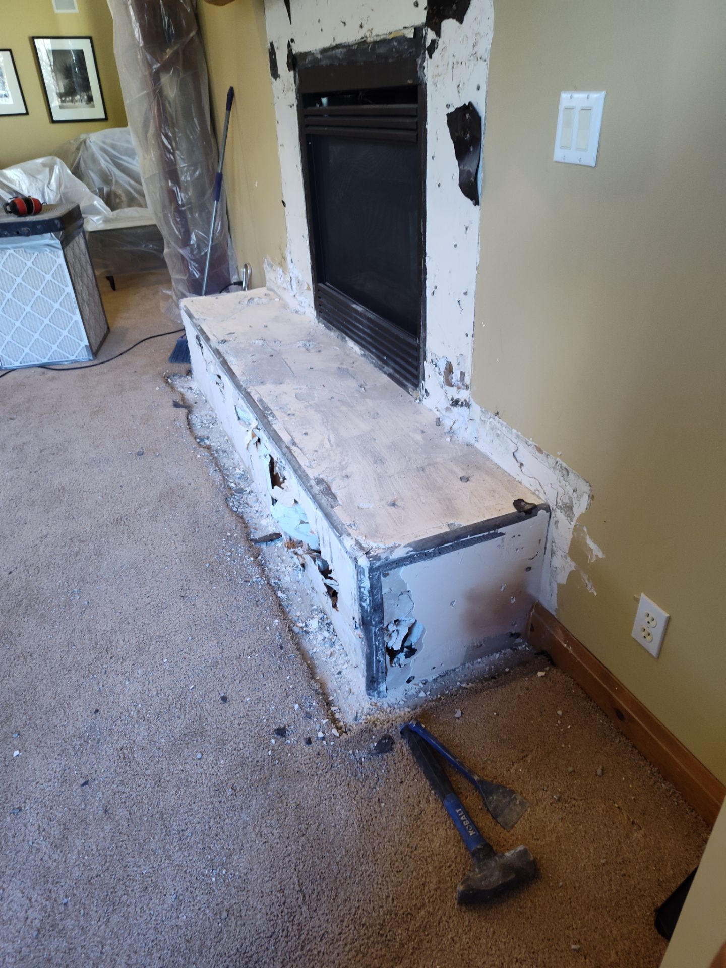 Fireplace Project in Park City by Rudd Builders LLC
