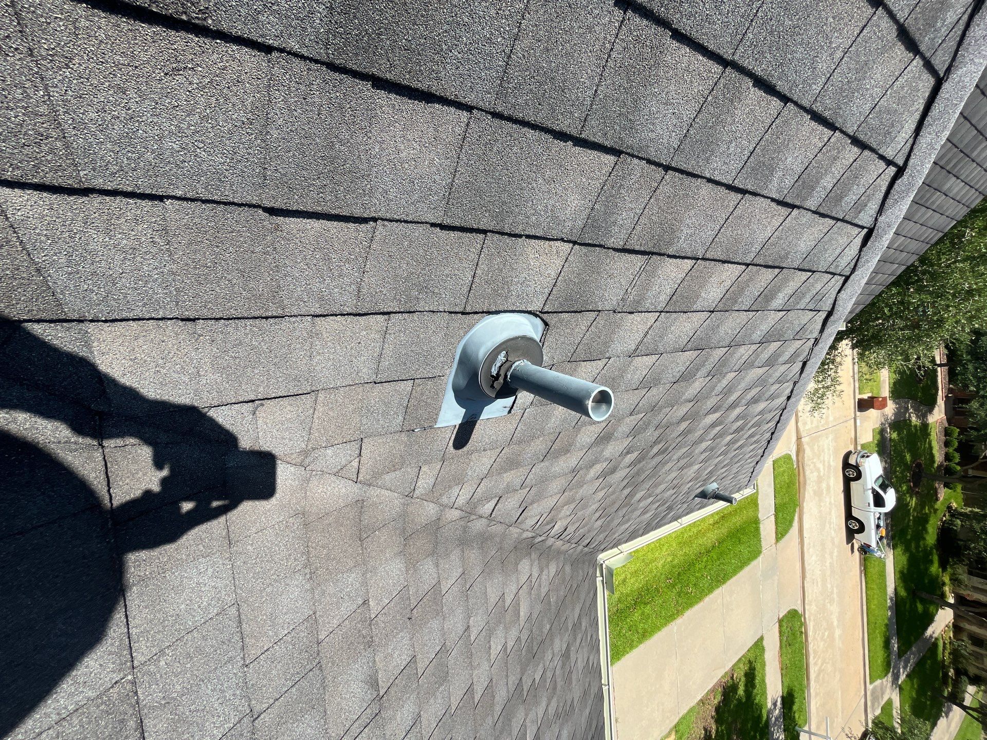 Hail Damage using Owen's Corning Duration (Lifetime) Shingles by Roof Repair Company
