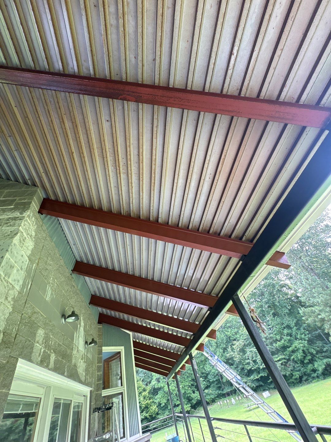 Complete roof painting by AKK Painting LLC