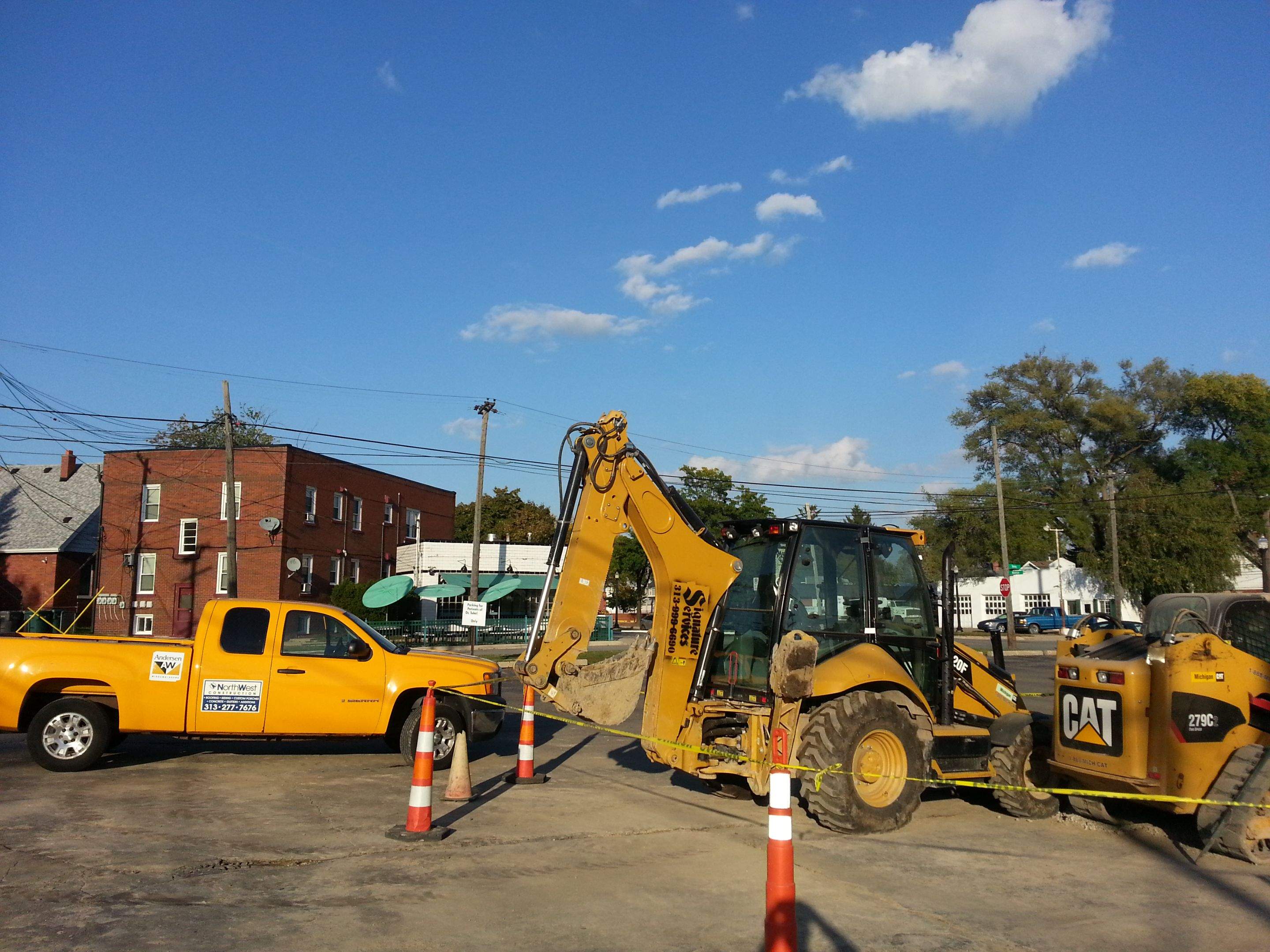New Masonry Garage and Storage Building by Northwest Construction 