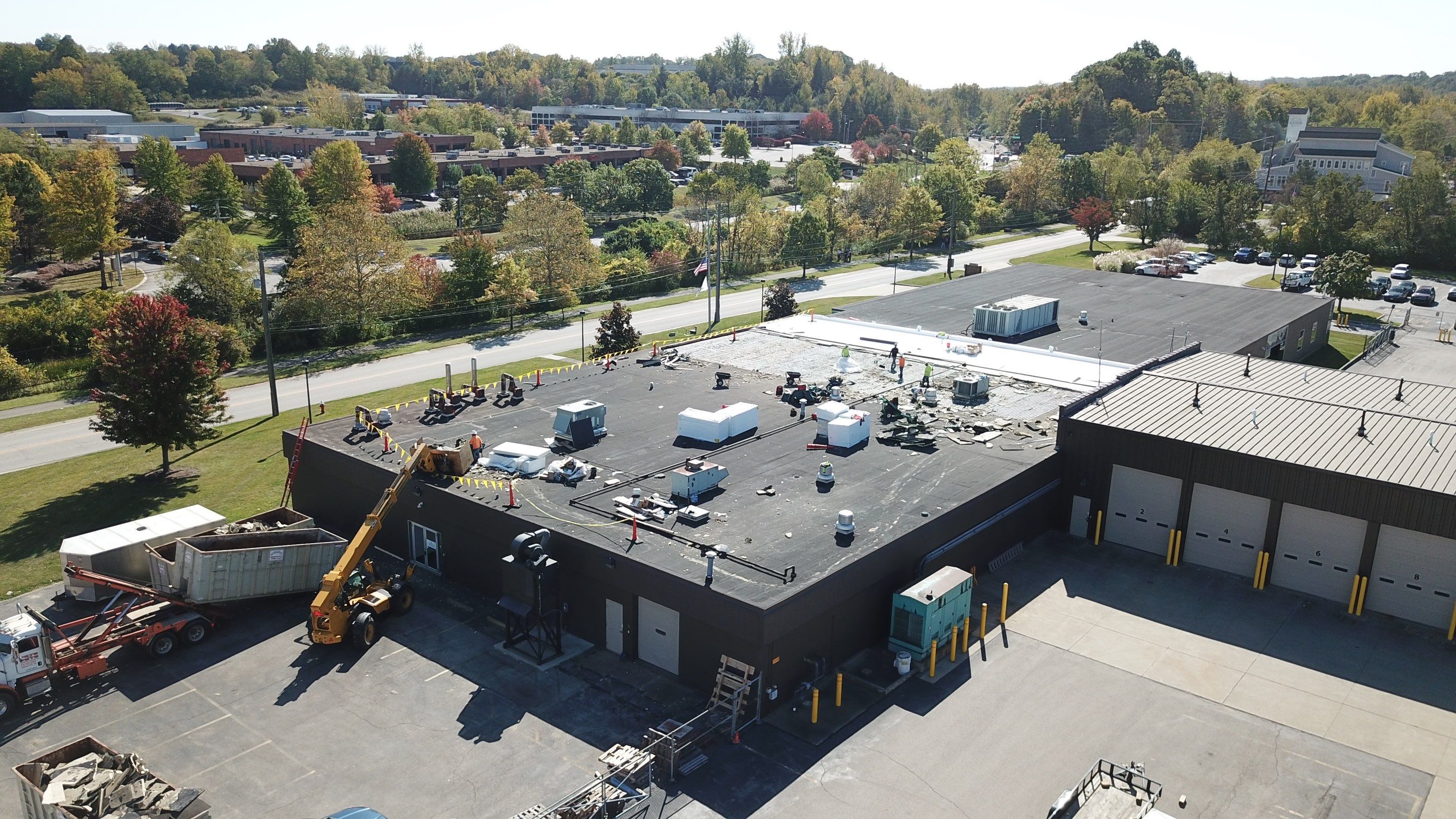 Roof Replacement at Cleveland Metroparks by Gold Star Roofing LLC 