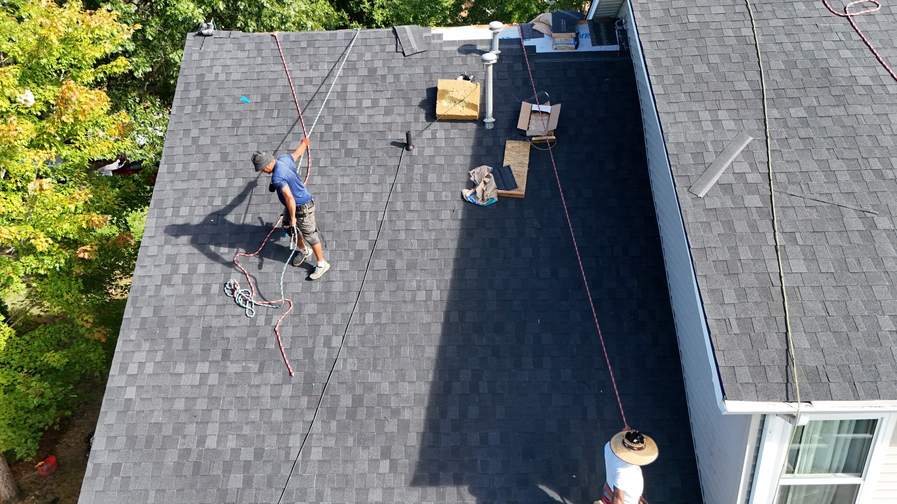 Charcoal Black Re-Roof by Royal House LLC