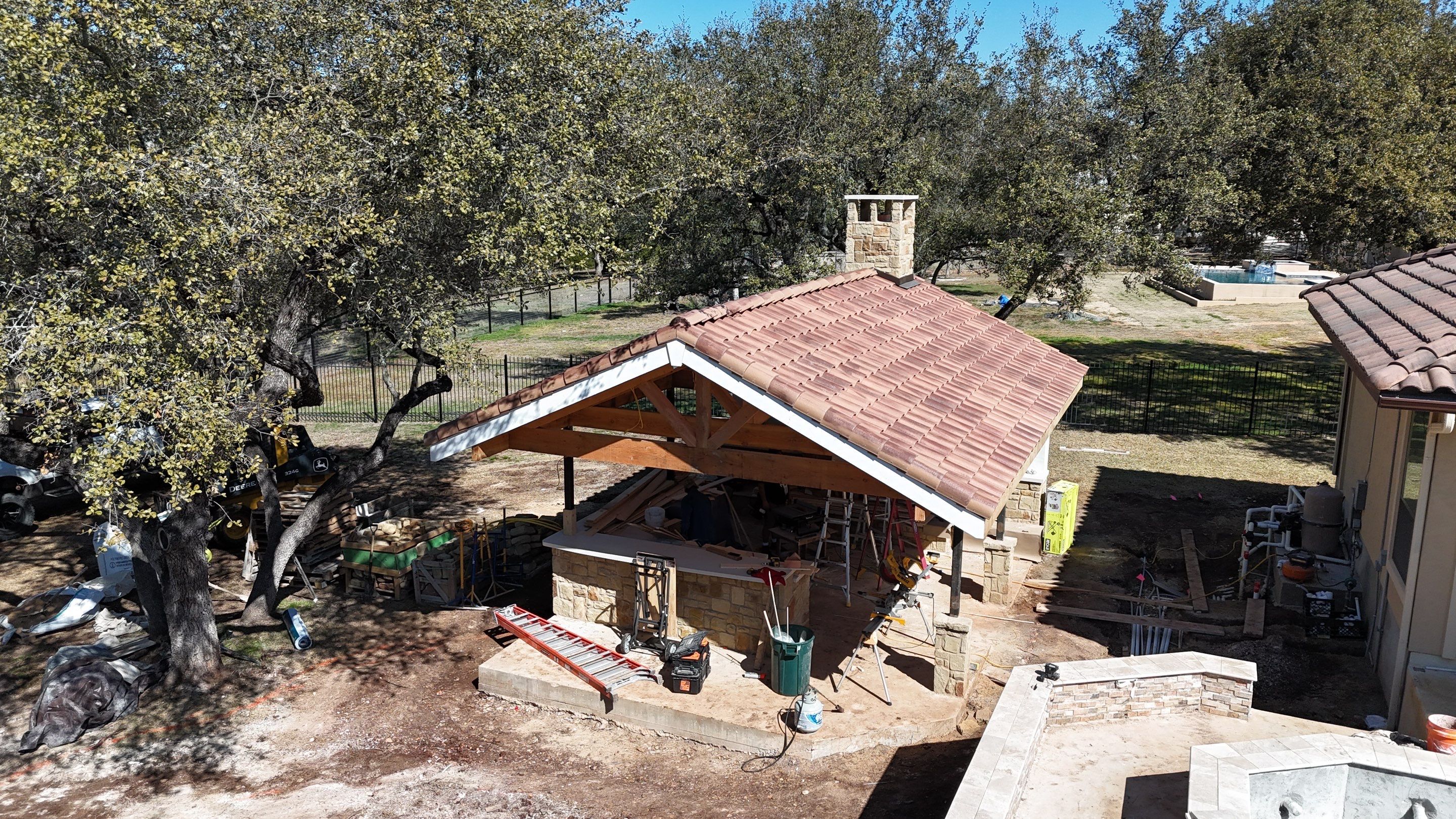 Residential Roofing Installation using Claymex Tiles by Lightning Exteriors