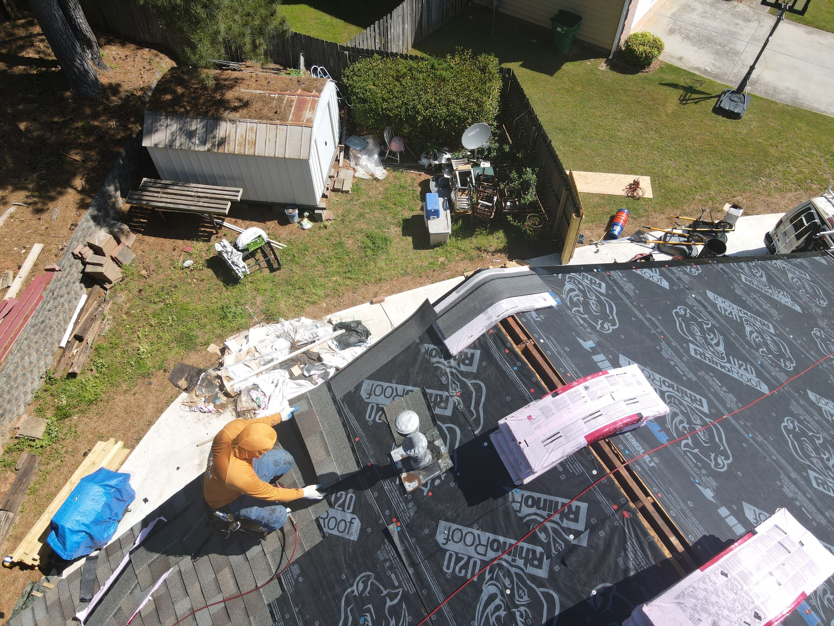 Residential Roofing Installation using Owens Corning by Inspector Roofing and Restoration