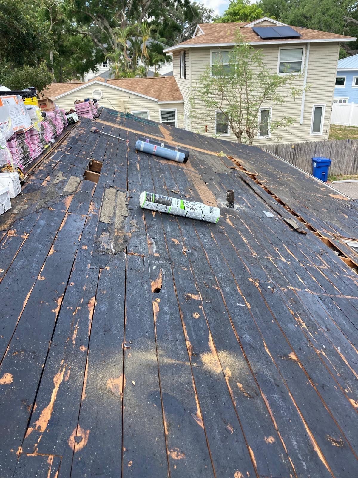 Project in St. Petersburg 33703 by Mitchell Roofing Company LLC 