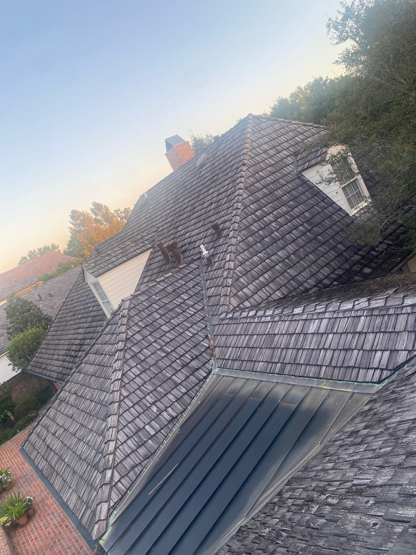 Slate Install on an A Hays Town Home by Ahm Construction LLC