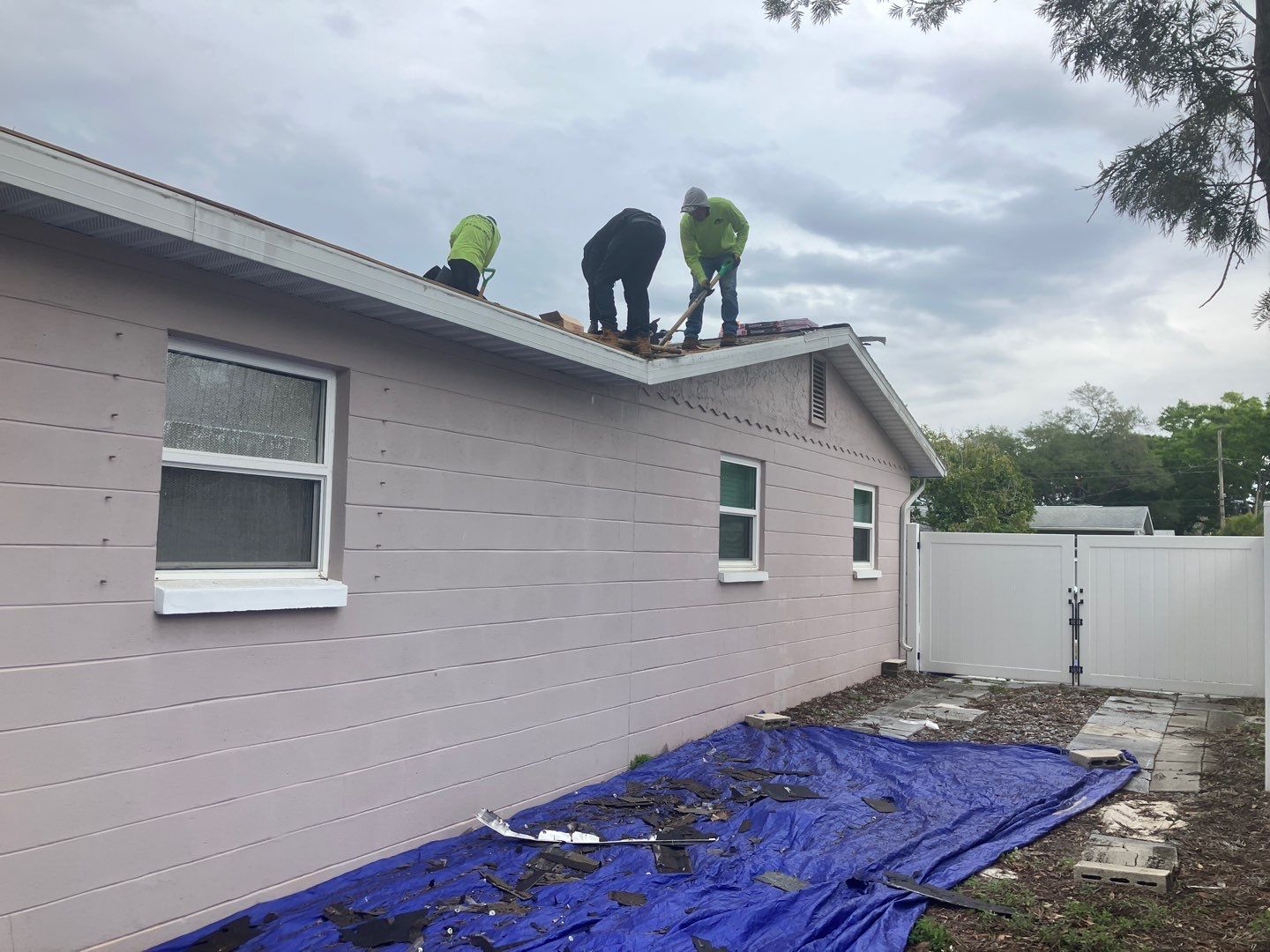 Project in St. Petersburg 33710 by Mitchell Roofing Company LLC