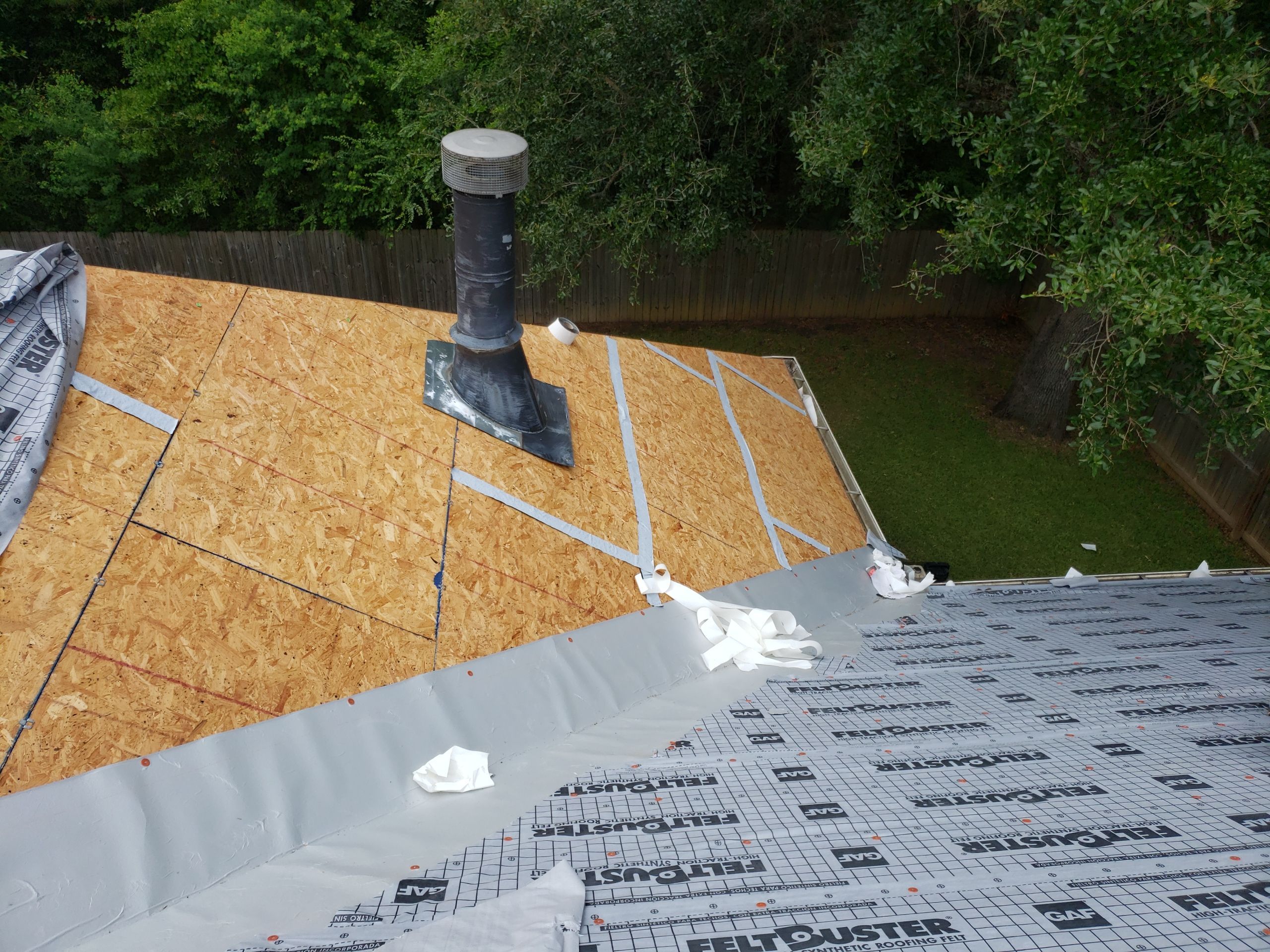 Residential Roofing Installation using Roof Replacement by American Roofing & Construction LLC