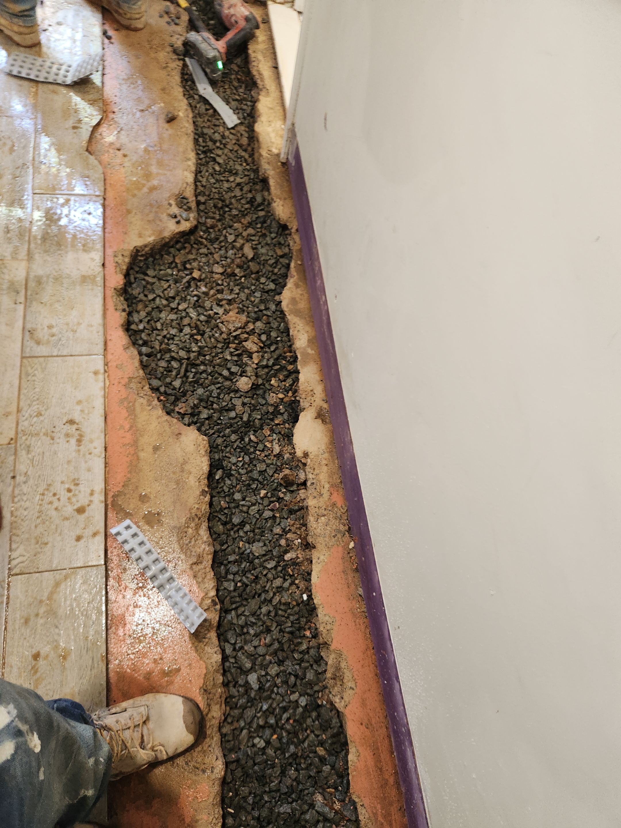 Interior French Drain Livingston NJ by Pure Service Pro, LLC 
