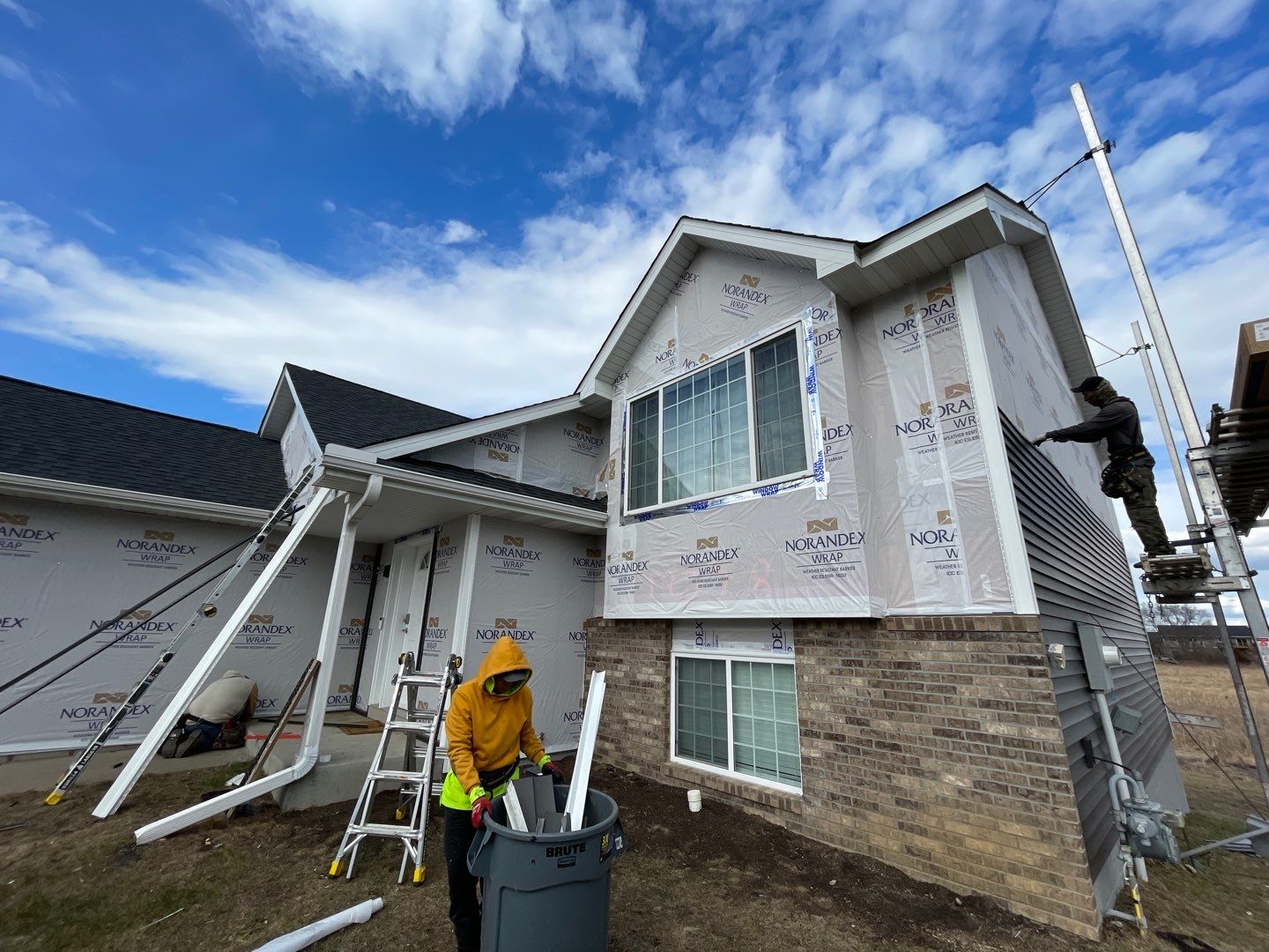 CertainTeed Landmark Roof, Mastic Siding & Edco Gutters | Insurance Approved | Big Lake, MN by First Impressions Exteriors