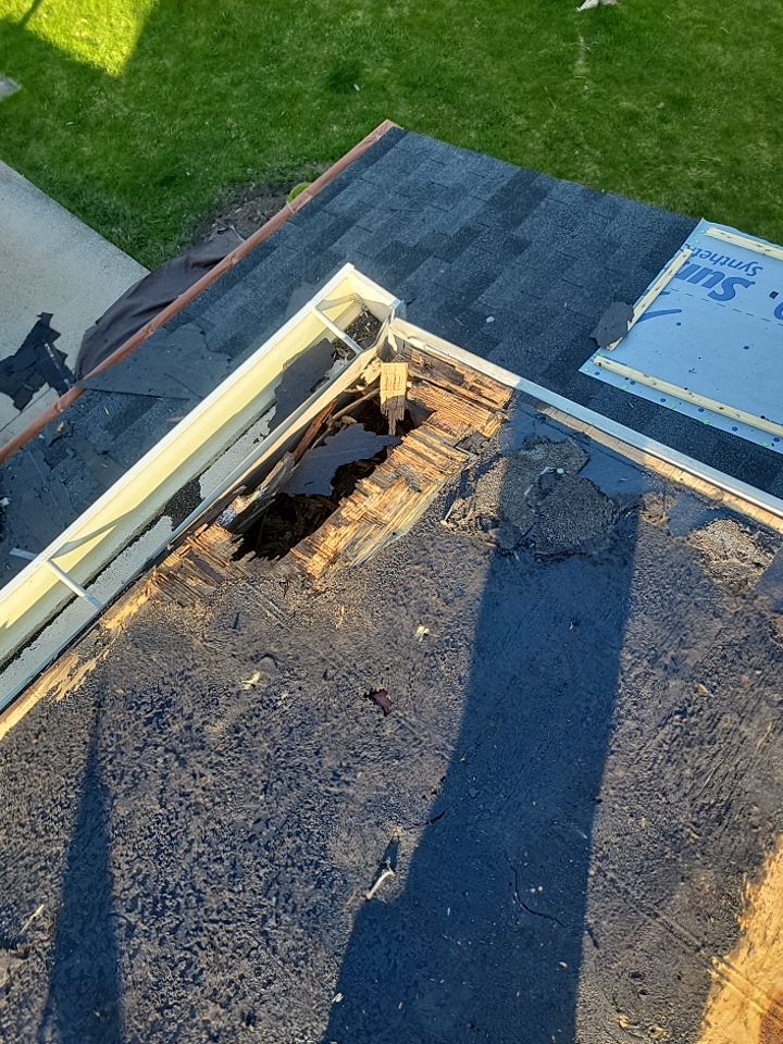 ATLAS PINNACLE COLOR: BLACK SHADOW DRIP EDGE: WHITE by Eagle Eye Roofing