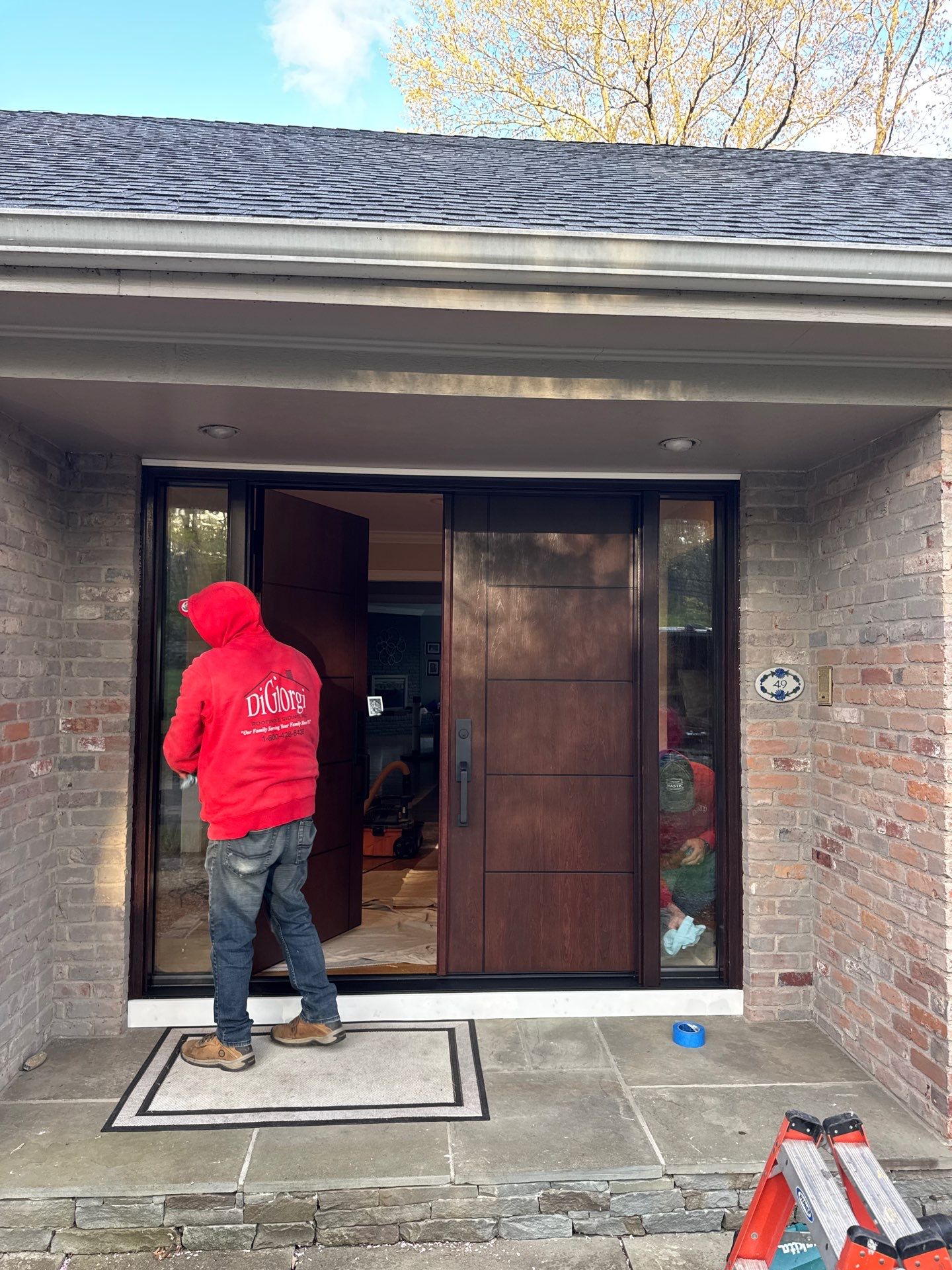 Interior Door Replacement & Upgrade by DiGiorgi Roofing and Siding Inc