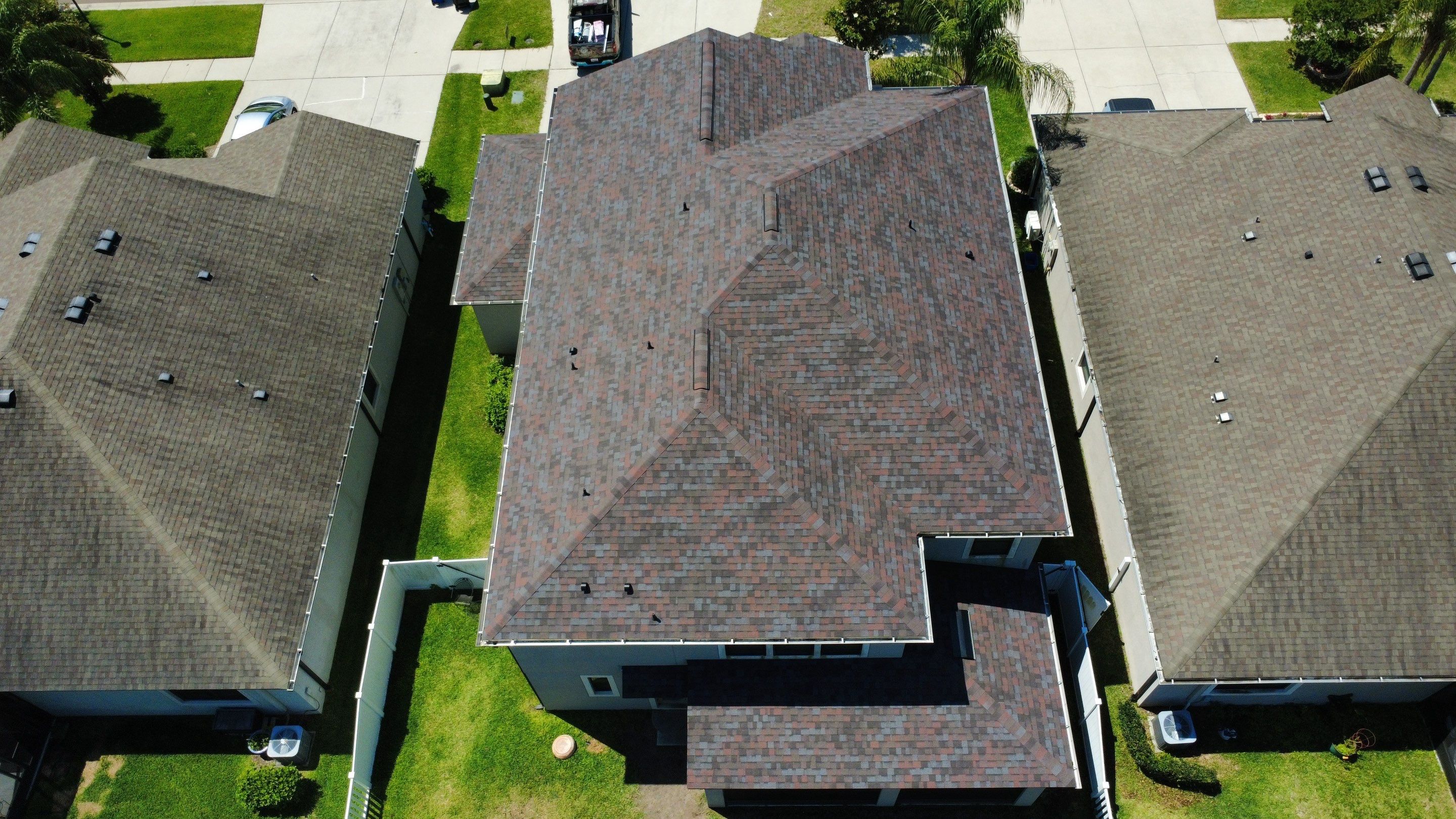 Riverview Two-Story Home Roof Replacement Featuring Owens Corning Merlot Shingles by Steadfast Roofing
