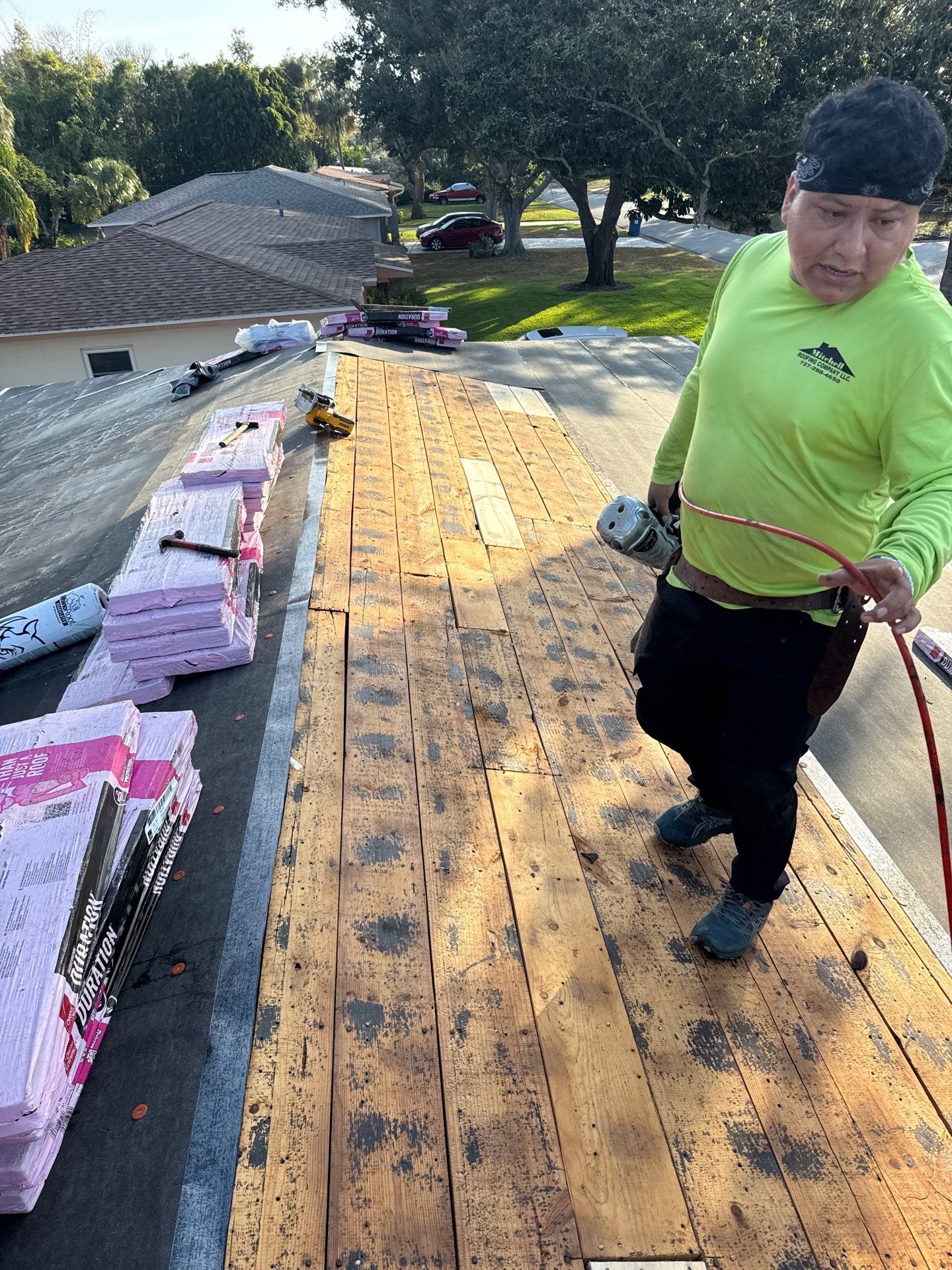 Project in St. Petersburg 33710 by Mitchell Roofing Company LLC 