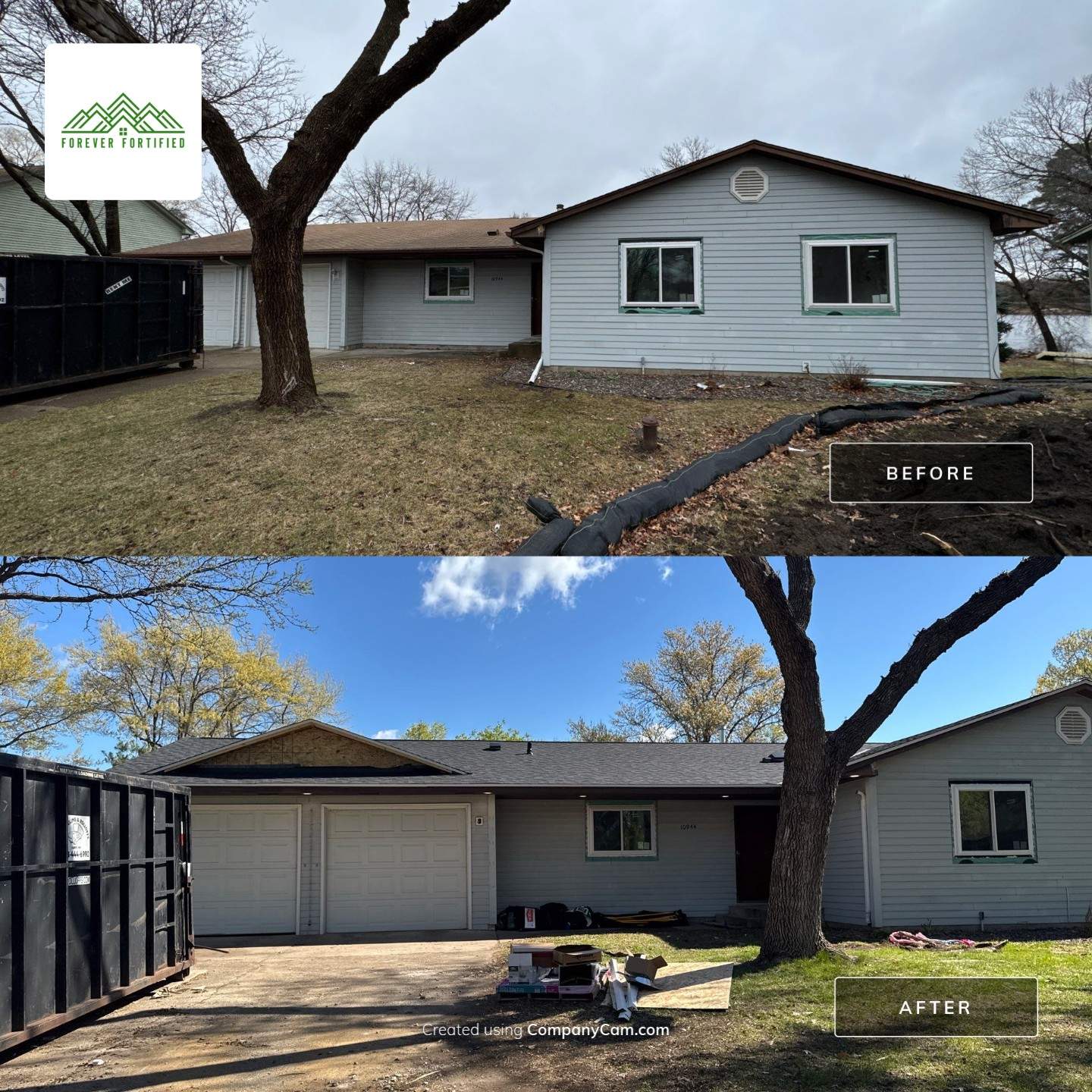 Total Upgrade: Class 4 Roof Replacement + Luxury PuroStone Showers by Forever Fortified