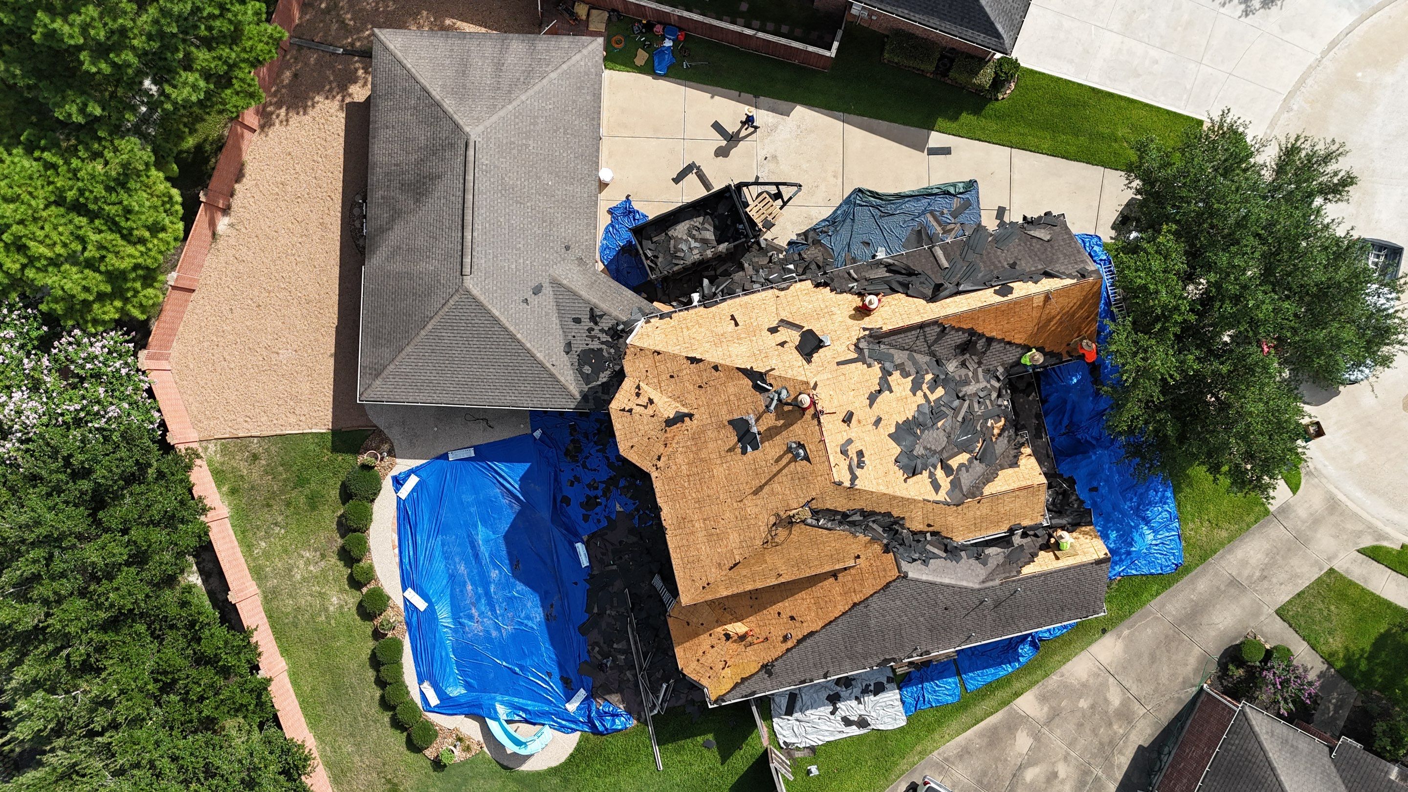 Residential Roofing Installation using IKO Nordic in Cypress by Core Four Roofing